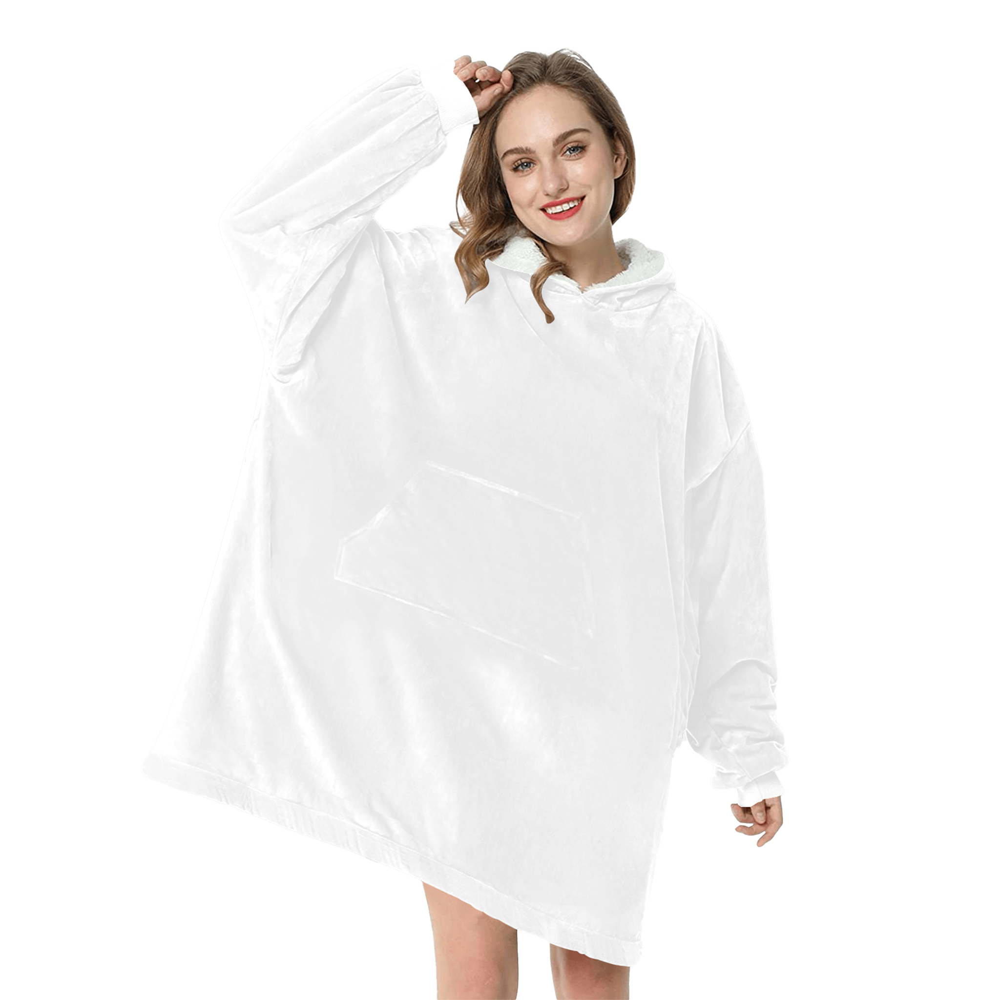 Personalized Women's Hooded Blanket, Warm Comfort Hoodie, Cozy Home, Winter Seasons, Movie Nights, Comfy, Relaxing, Reading Aesthetics, Gift for Her