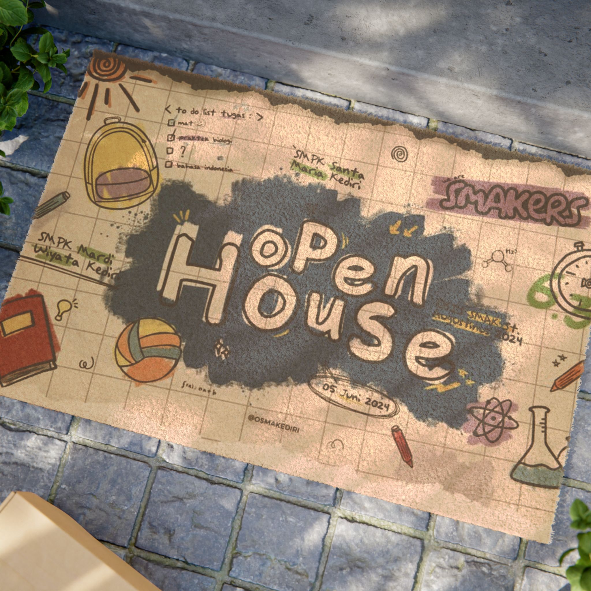 Personalized Home Doormat, Welcome Home, Entryway Rug, Housewarming, Outdoor Welcome Mat, Unique Decor, Custom Door Mat Gift ideas product thumbnail image Personalized Home Doormat, Welcome Home, Entryway Rug, Housewarming, Outdoor Welcome Mat, Unique Decor, Custom Door Mat Gift ideas product thumbnail image