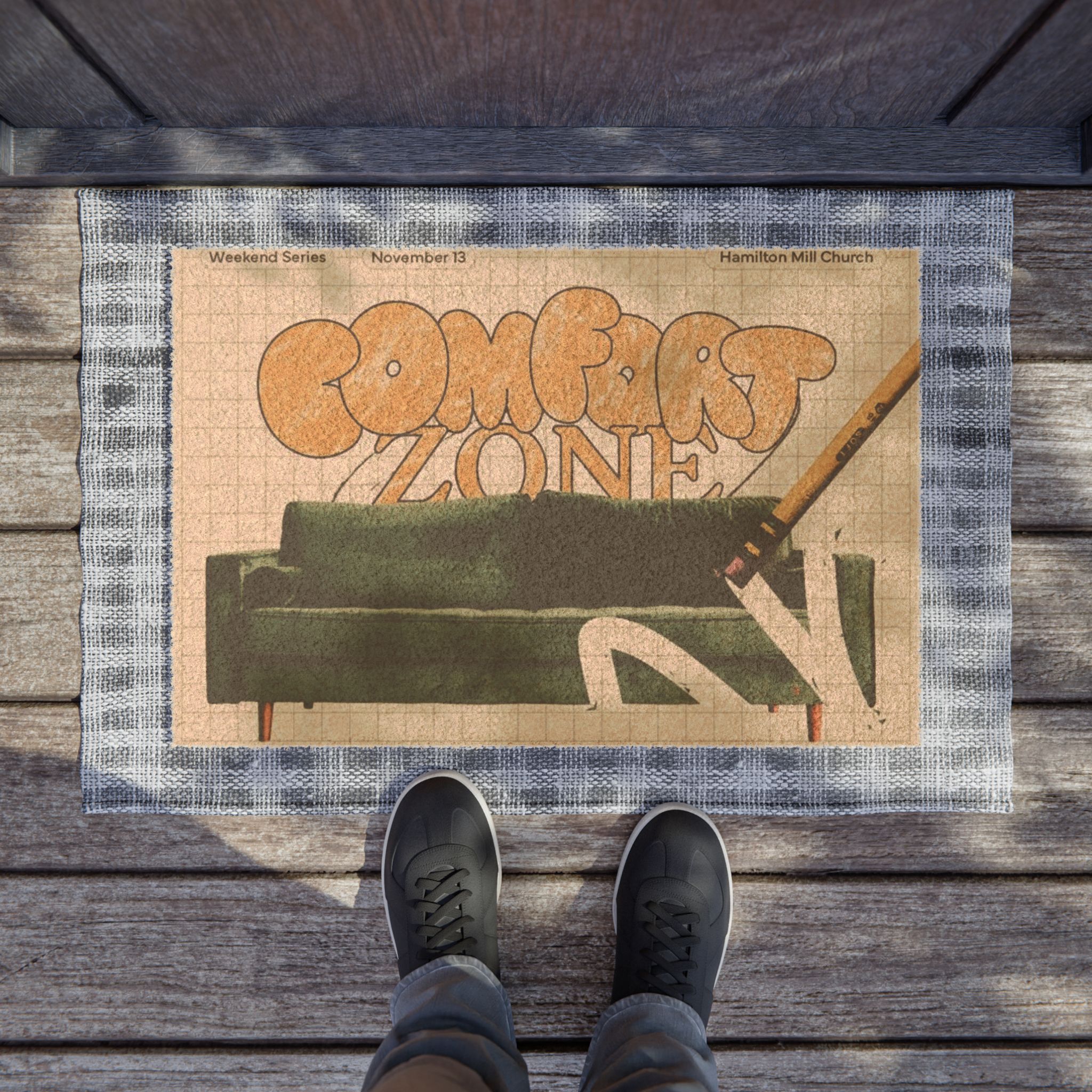 Personalized Home Doormat, Welcome Home, Entryway Rug, Housewarming, Outdoor Welcome Mat, Unique Decor, Custom Door Mat Gift ideas product thumbnail image Personalized Home Doormat, Welcome Home, Entryway Rug, Housewarming, Outdoor Welcome Mat, Unique Decor, Custom Door Mat Gift ideas product thumbnail image