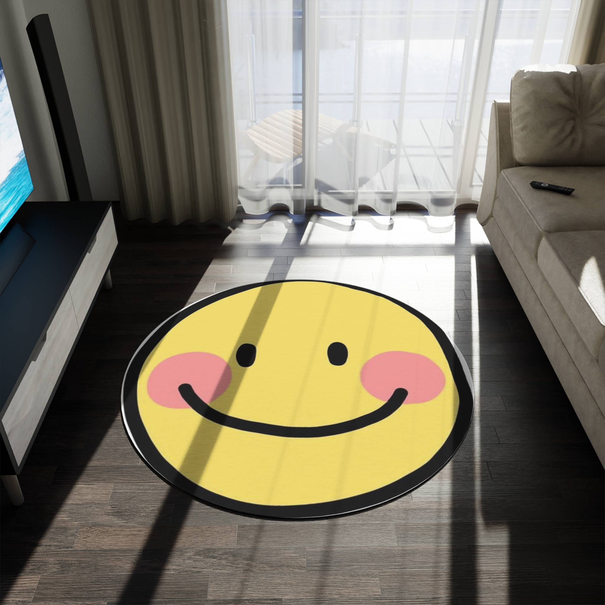 Personalized Round Rug, Custom Decor, Soft Area Rug, Indoor Mat, Home Accessory, Room Aesthetics, Nursery, Birthdays, Weddings, Anniversary Gift ideas product thumbnail image Personalized Round Rug, Custom Decor, Soft Area Rug, Indoor Mat, Home Accessory, Room Aesthetics, Nursery, Birthdays, Weddings, Anniversary Gift ideas product thumbnail image