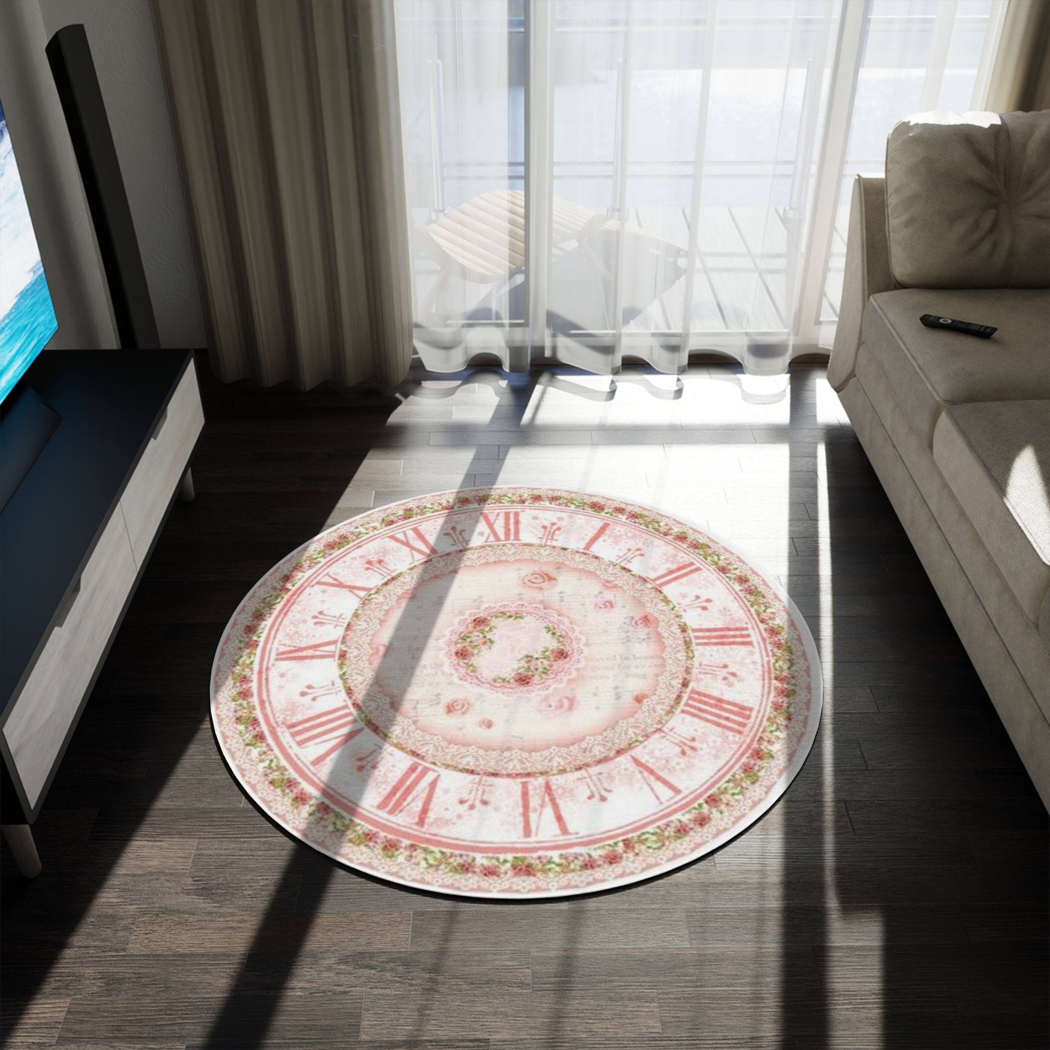 Personalized Round Rug, Custom Decor, Soft Area Rug, Indoor Mat, Home Accessory, Room Aesthetics, Nursery, Birthdays, Weddings, Anniversary Gift ideas product thumbnail image Personalized Round Rug, Custom Decor, Soft Area Rug, Indoor Mat, Home Accessory, Room Aesthetics, Nursery, Birthdays, Weddings, Anniversary Gift ideas product thumbnail image
