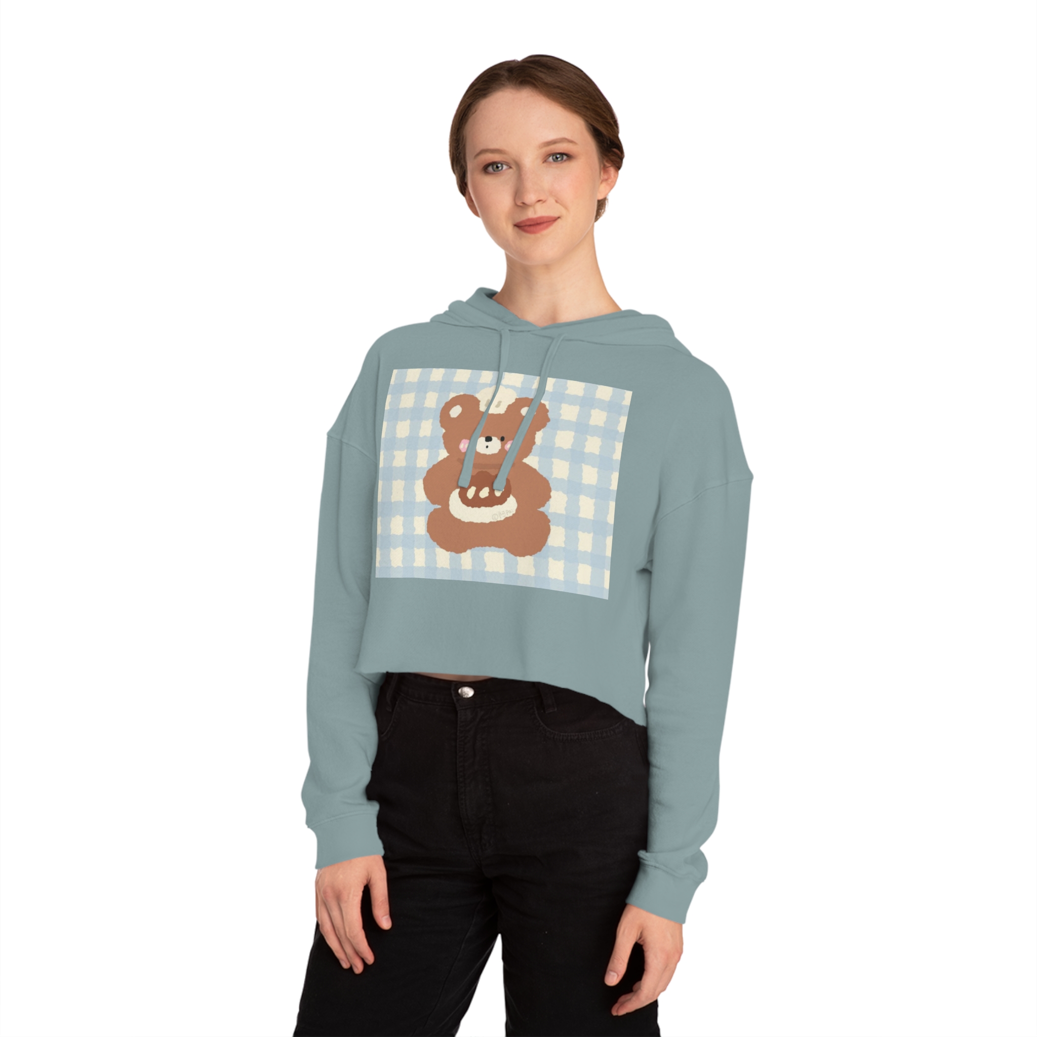 Personalized Women's Cropped Sweatshirt, Trendy Hooded Top, Summer Vibes, Fashion, Casual Wear, Special Streetwear, Custom Birthday Gift for Her product thumbnail image Personalized Women's Cropped Sweatshirt, Trendy Hooded Top, Summer Vibes, Fashion, Casual Wear, Special Streetwear, Custom Birthday Gift for Her product thumbnail image
