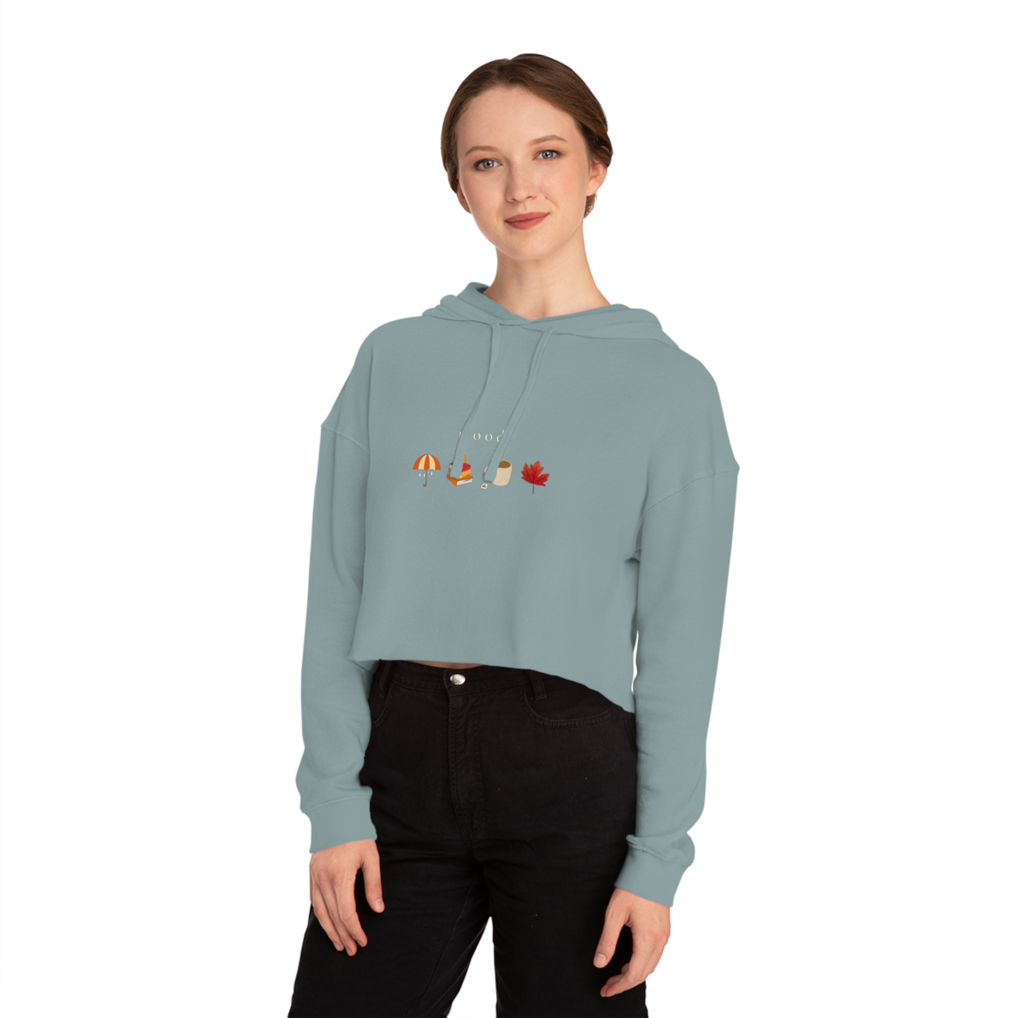 Personalized Women's Cropped Sweatshirt, Trendy Hooded Top, Summer Vibes, Fashion, Casual Wear, Special Streetwear, Custom Birthday Gift for Her product thumbnail image Personalized Women's Cropped Sweatshirt, Trendy Hooded Top, Summer Vibes, Fashion, Casual Wear, Special Streetwear, Custom Birthday Gift for Her product thumbnail image