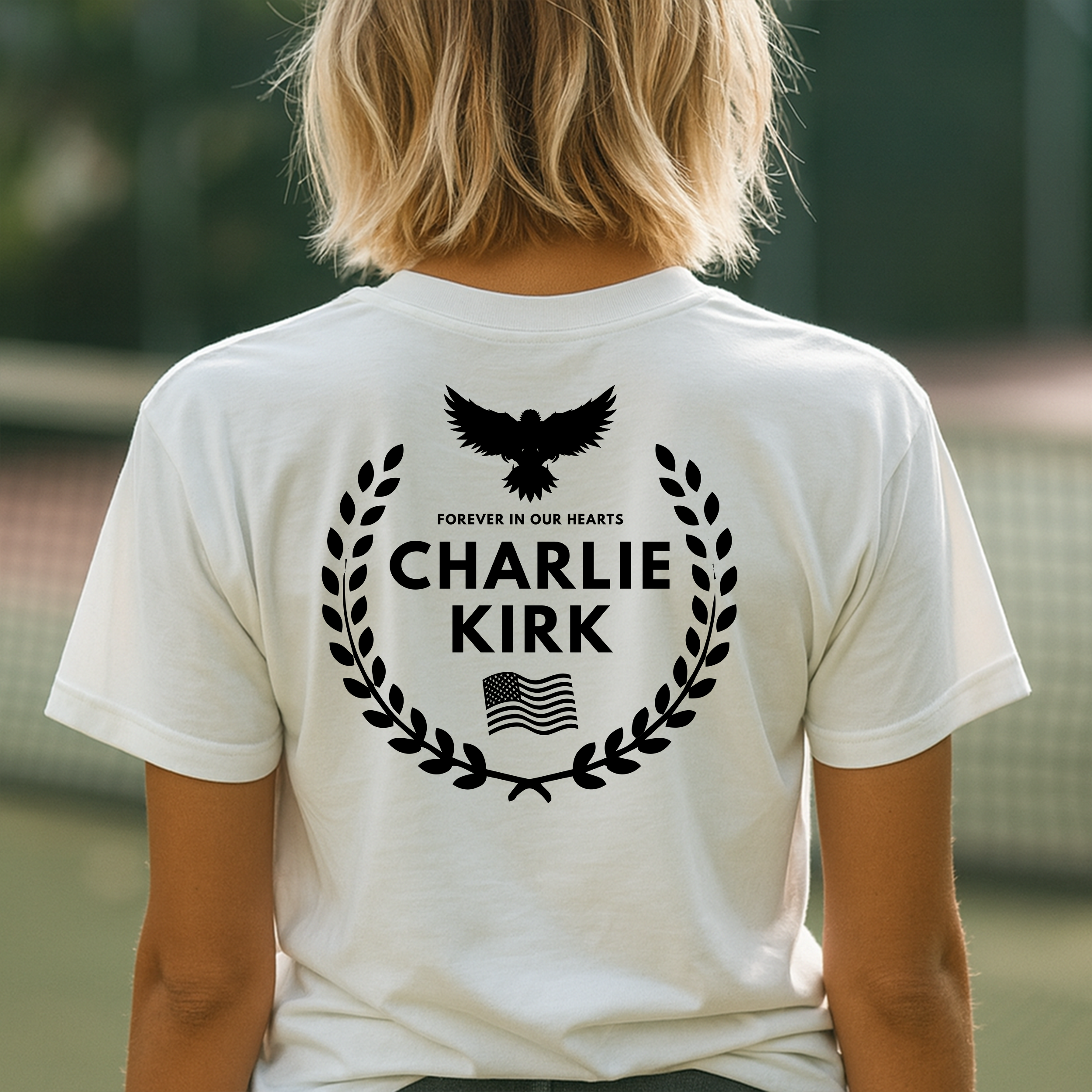 Freedom - Charlie Kirk Eagle TShirt  product thumbnail image