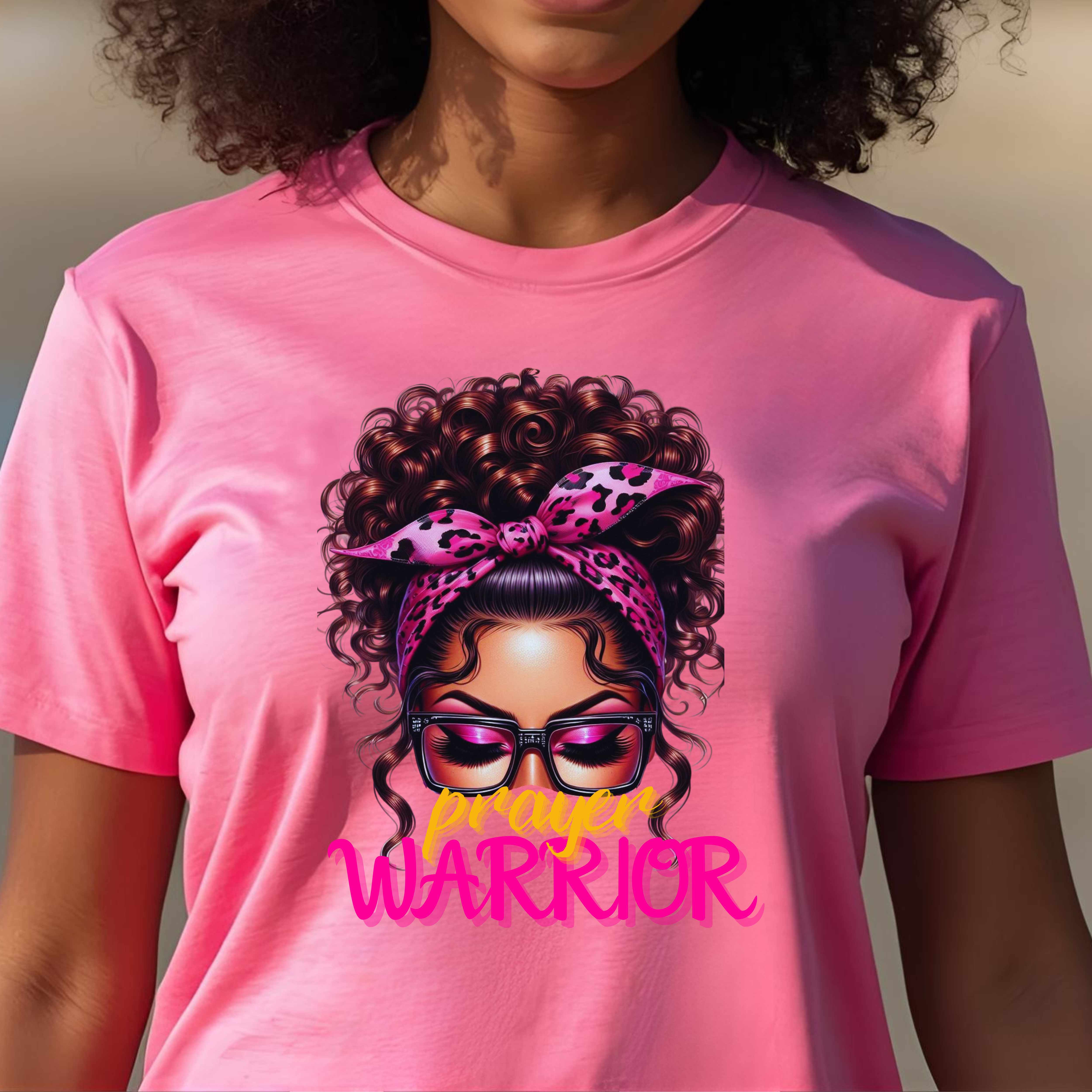 "Prayer Warrior" – Wear Your Faith. Walk in Power, Women's Empowerment Gift, Casual Wear, Affirmation T-Shirt product thumbnail image "Prayer Warrior" – Wear Your Faith. Walk in Power, Women's Empowerment Gift, Casual Wear, Affirmation T-Shirt product thumbnail image