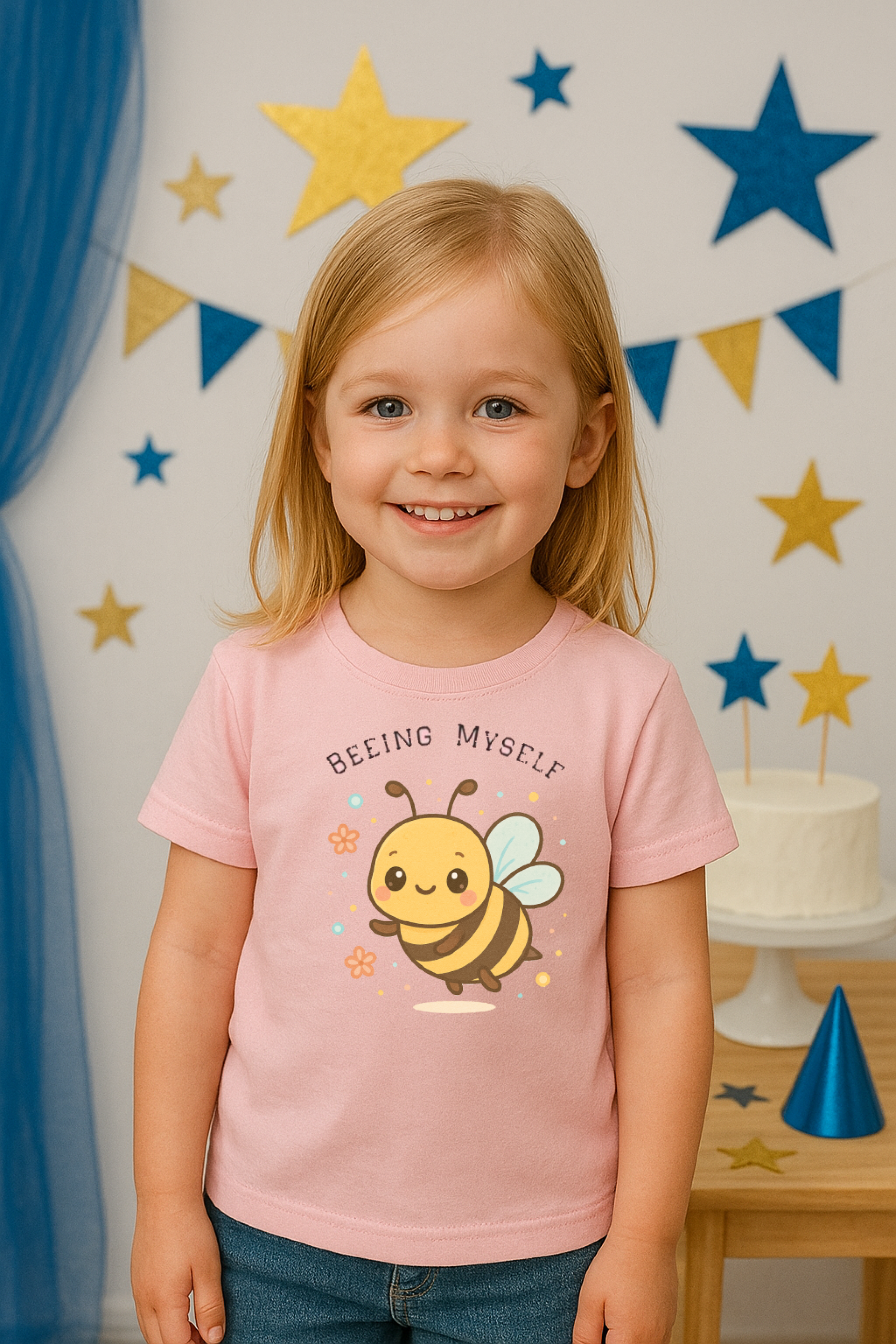 Cute Toddler Bee Tee, Bee product thumbnail image Cute Toddler Bee Tee, Bee product thumbnail image