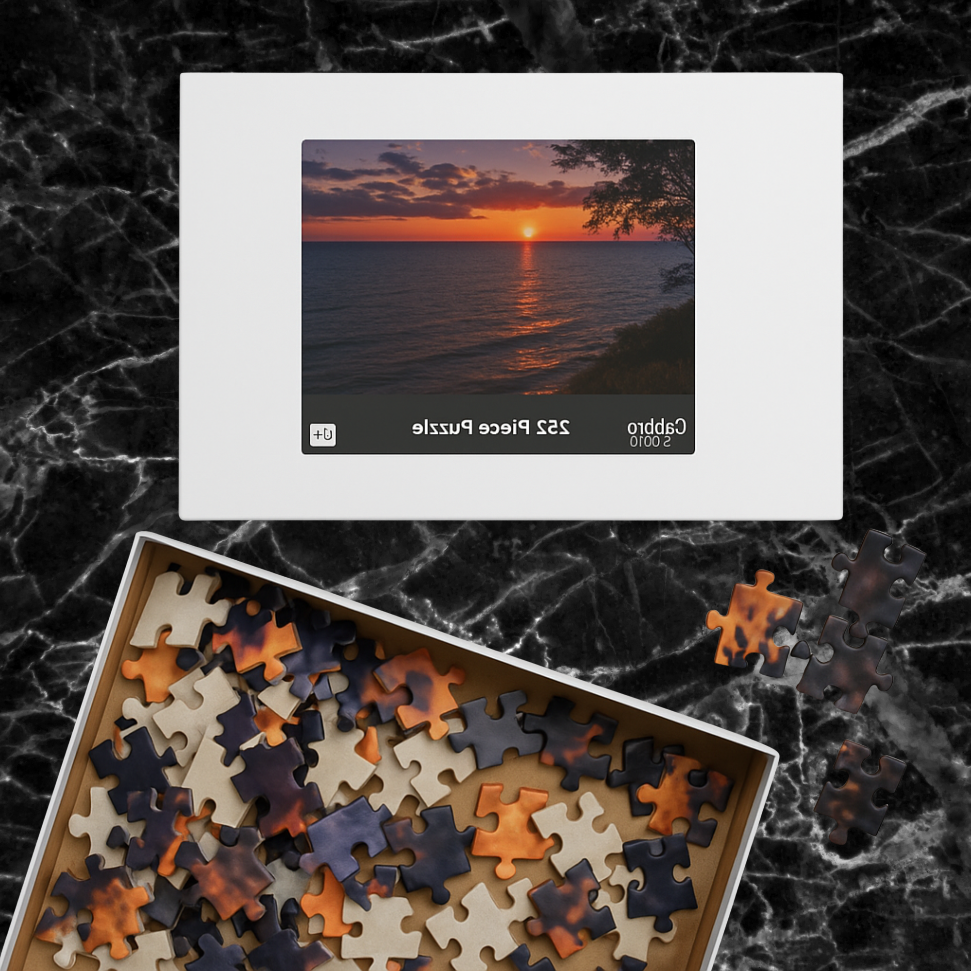 Sunset Over Lake Erie Jigsaw Puzzle Scenic Beach Sunset Puzzle for Adults And Families | Relaxing Nature Gift Christmas Present Lake Erie Photography product thumbnail image Sunset Over Lake Erie Jigsaw Puzzle Scenic Beach Sunset Puzzle for Adults And Families | Relaxing Nature Gift Christmas Present Lake Erie Photography product thumbnail image