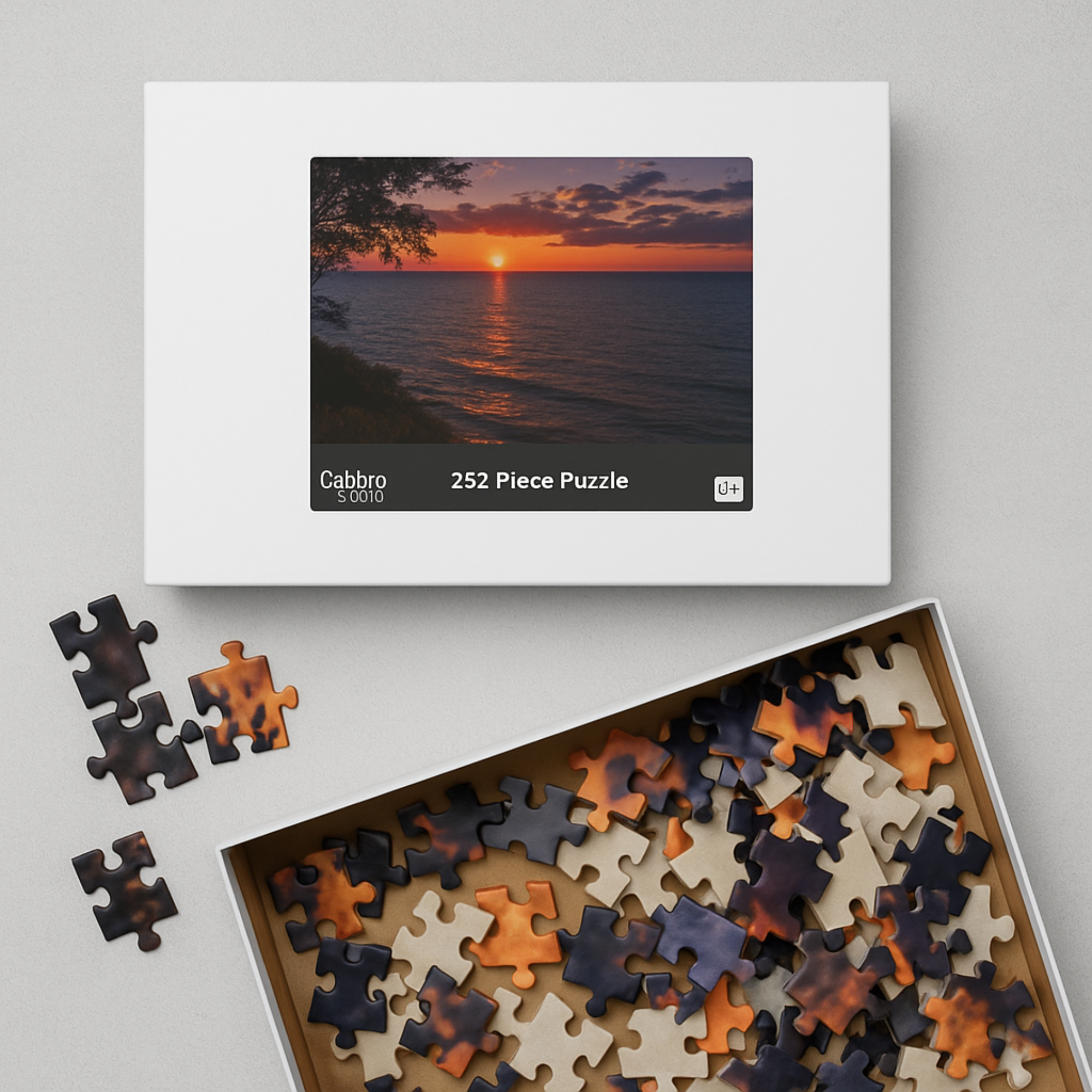 Sunset Over Lake Erie Jigsaw Puzzle Scenic Beach Sunset Puzzle for Adults And Families | Relaxing Nature Gift Christmas Present Lake Erie Photography product thumbnail image Sunset Over Lake Erie Jigsaw Puzzle Scenic Beach Sunset Puzzle for Adults And Families | Relaxing Nature Gift Christmas Present Lake Erie Photography product thumbnail image