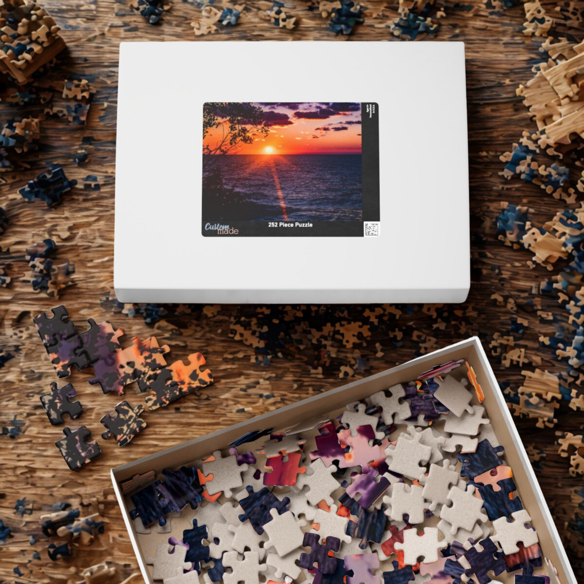 Sunset Over Lake Erie Jigsaw Puzzle Scenic Beach Sunset Puzzle for Adults And Families | Relaxing Nature Gift Christmas Present Lake Erie Photography product thumbnail image Sunset Over Lake Erie Jigsaw Puzzle Scenic Beach Sunset Puzzle for Adults And Families | Relaxing Nature Gift Christmas Present Lake Erie Photography product thumbnail image