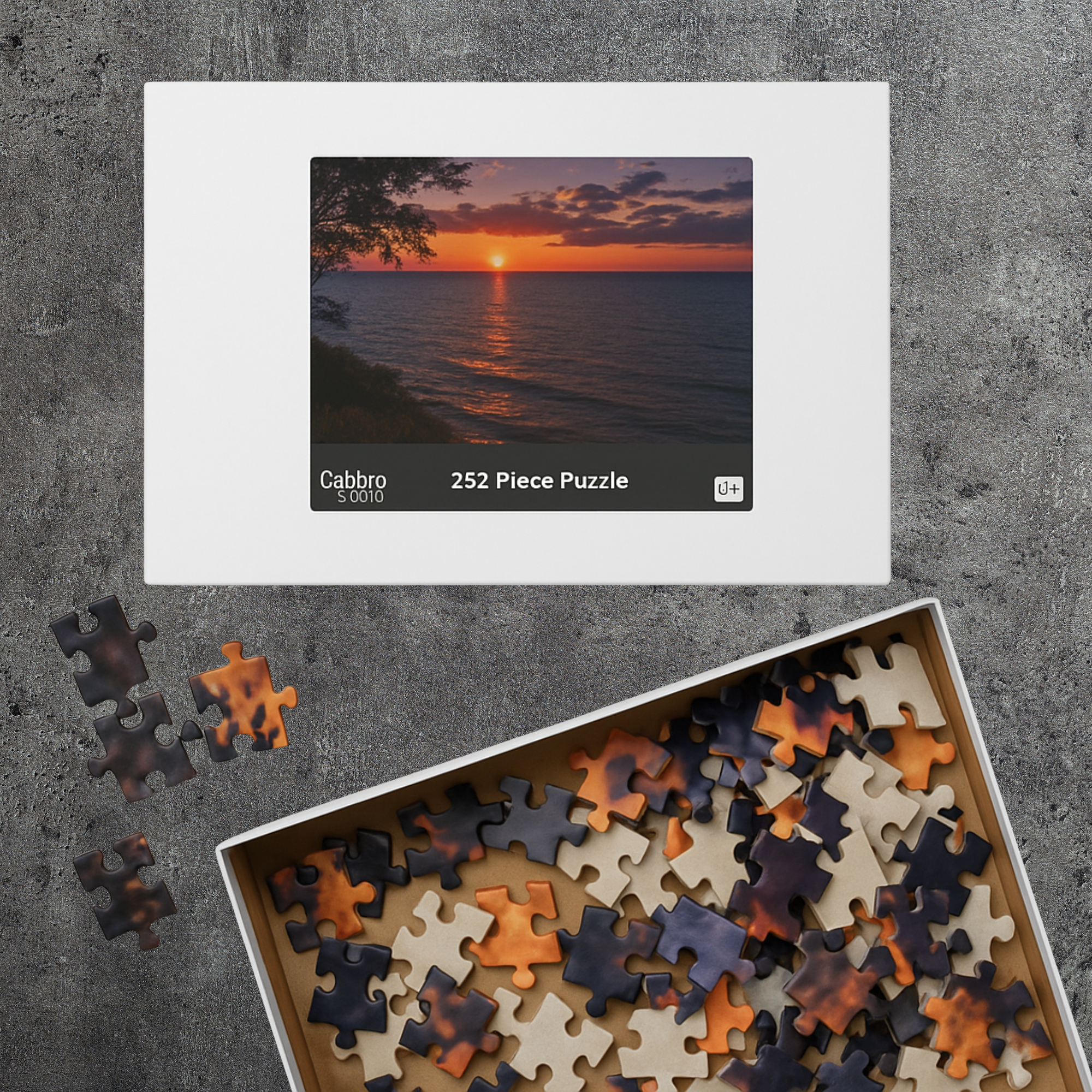 Sunset Over Lake Erie Jigsaw Puzzle Scenic Beach Sunset Puzzle for Adults And Families | Relaxing Nature Gift Christmas Present Lake Erie Photography product thumbnail image Sunset Over Lake Erie Jigsaw Puzzle Scenic Beach Sunset Puzzle for Adults And Families | Relaxing Nature Gift Christmas Present Lake Erie Photography product thumbnail image