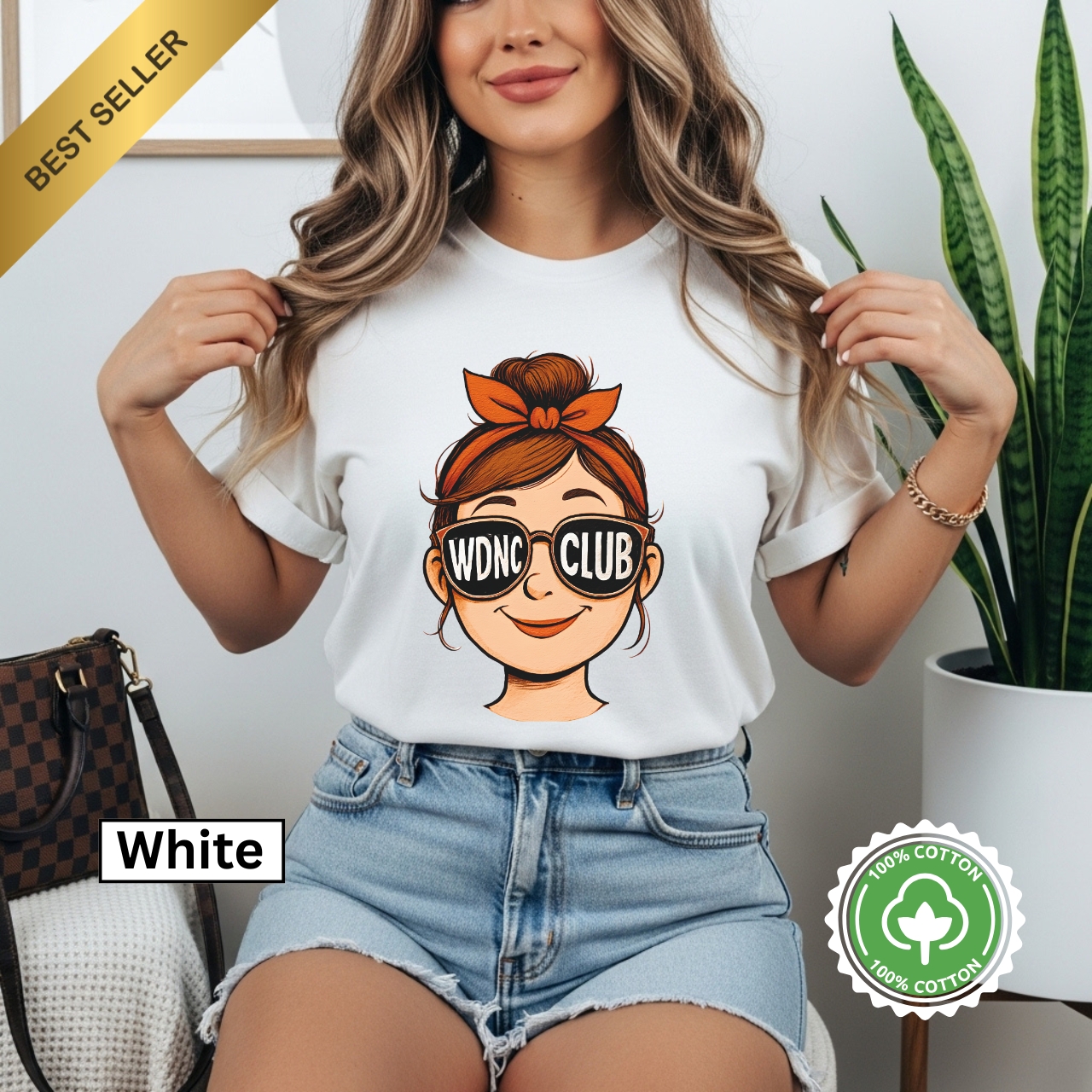 WDNC Club Unisex Garment-Dyed T-Shirt, Casual Tee, Summer Essentials, Gift for Trendsetters, Fun Club Apparel