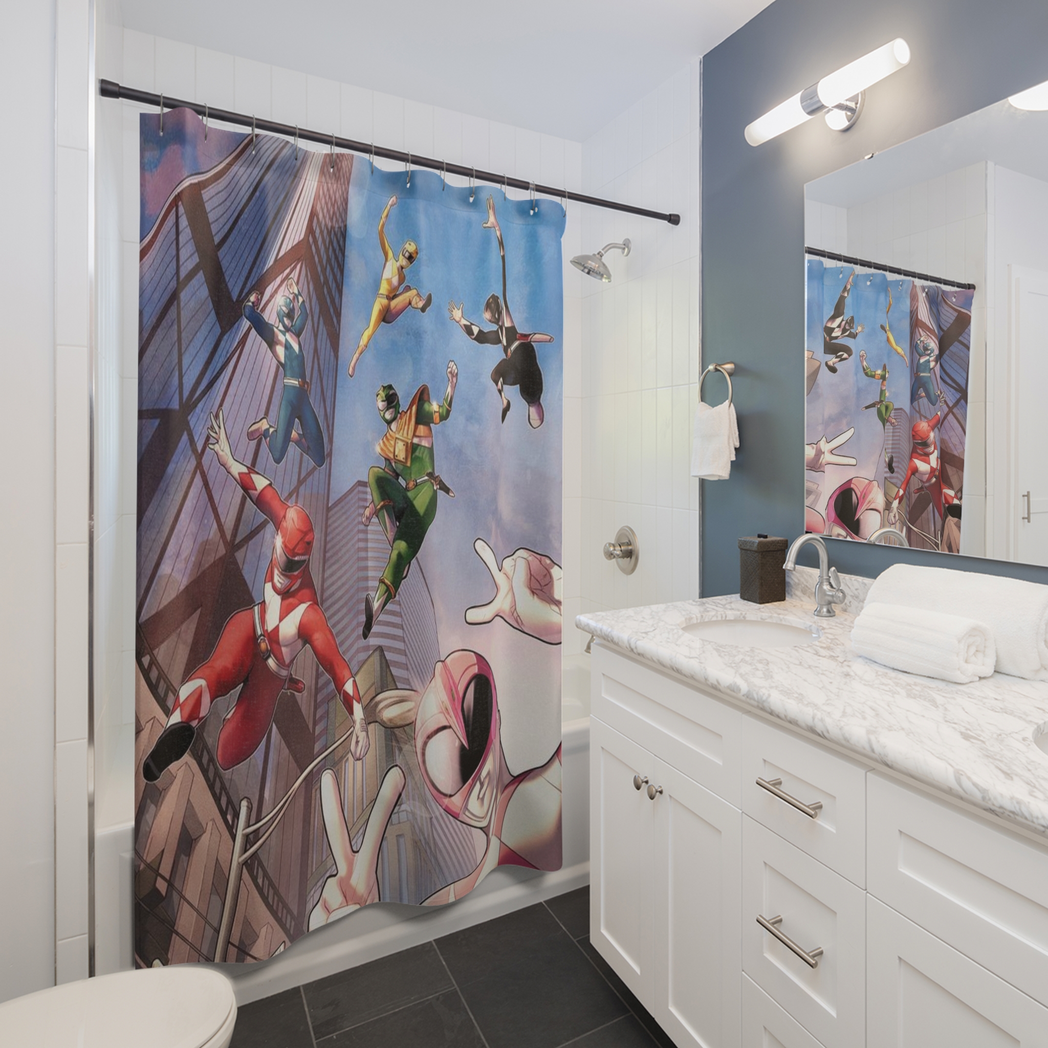 Personalized Shower Curtain, Modern Bathrooms, Privacy Divider, Home Decor, Home Theme, Bathroom Accessory, Custom Bathroom Gift ideas product thumbnail image Personalized Shower Curtain, Modern Bathrooms, Privacy Divider, Home Decor, Home Theme, Bathroom Accessory, Custom Bathroom Gift ideas product thumbnail image