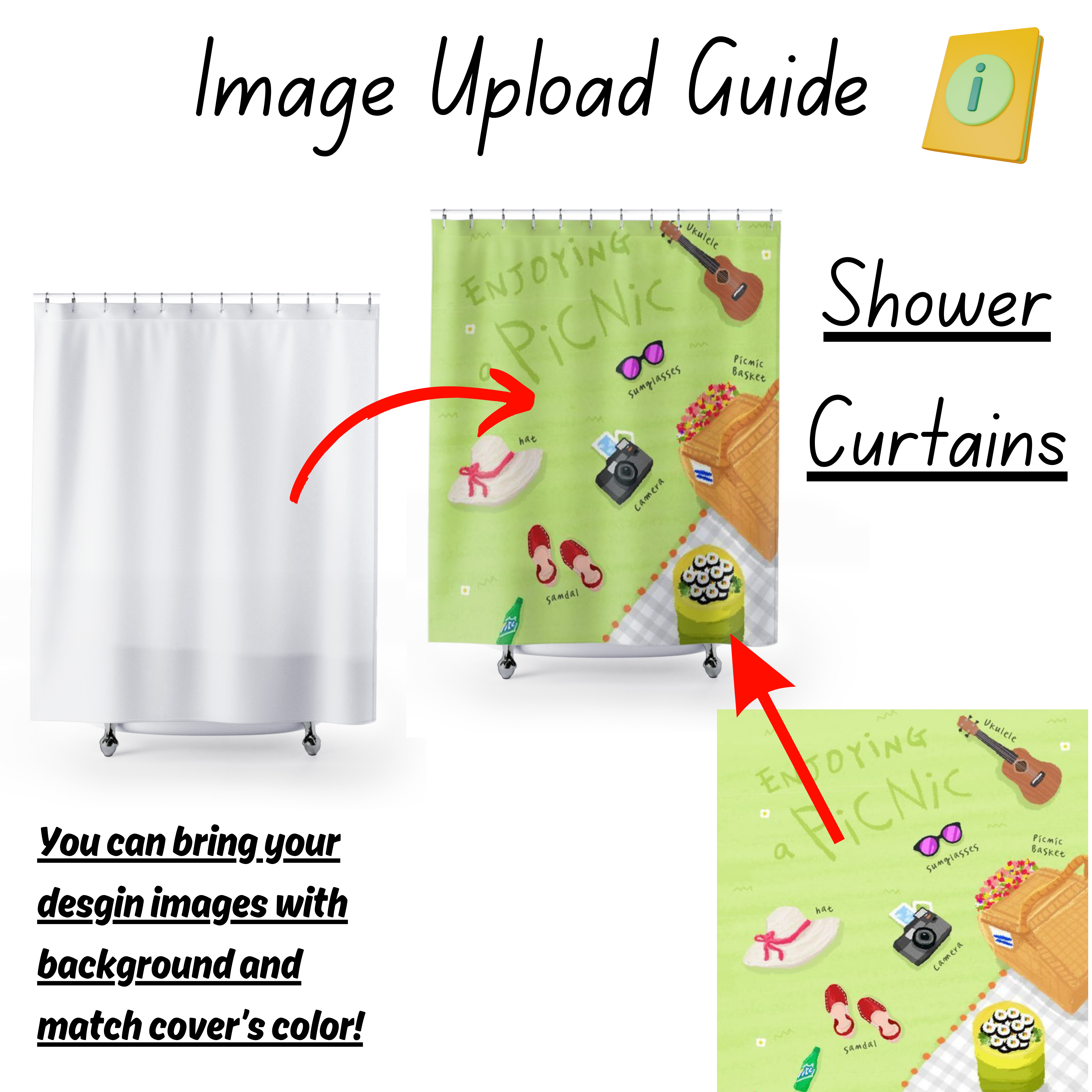 Personalized Shower Curtain, Modern Bathrooms, Privacy Divider, Home Decor, Home Theme, Bathroom Accessory, Custom Bathroom Gift ideas product thumbnail image Personalized Shower Curtain, Modern Bathrooms, Privacy Divider, Home Decor, Home Theme, Bathroom Accessory, Custom Bathroom Gift ideas product thumbnail image