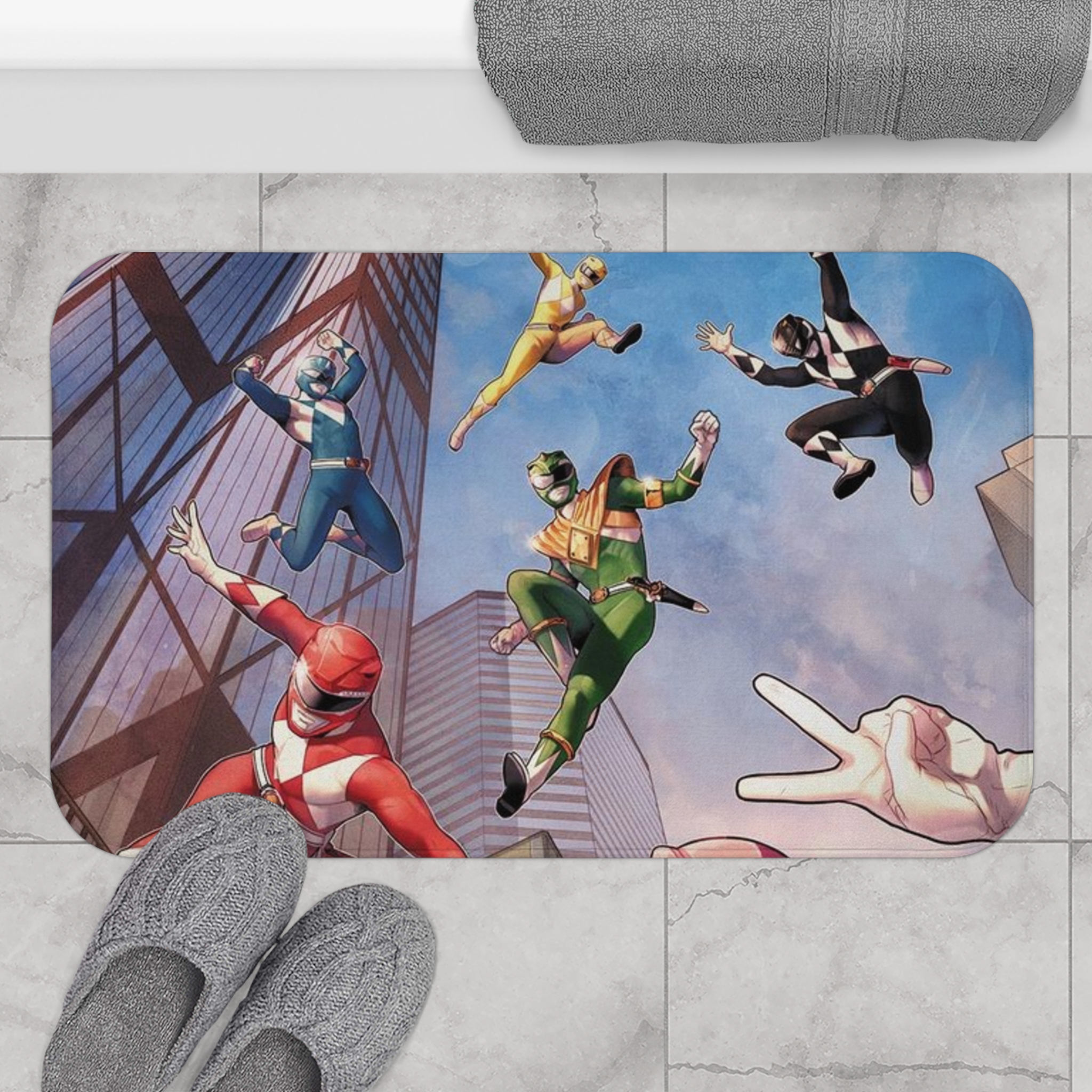 Personalized Cotton Shower Mat, Modern Decor, Luxurious Home, Spa Feel, Comfort, Bathroom, Anti-Slip Mat, Housewarming, Custom Bath Mats for Gift ideas product thumbnail image