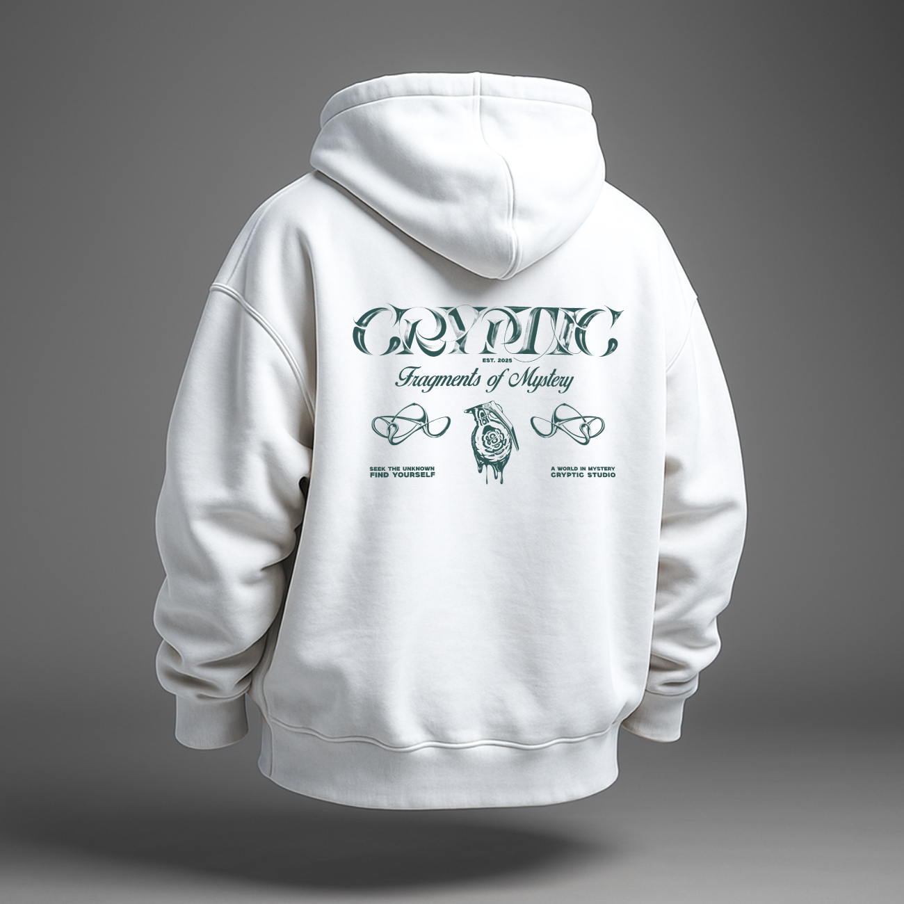 Cryptic Street Vision Oversized hoodie 