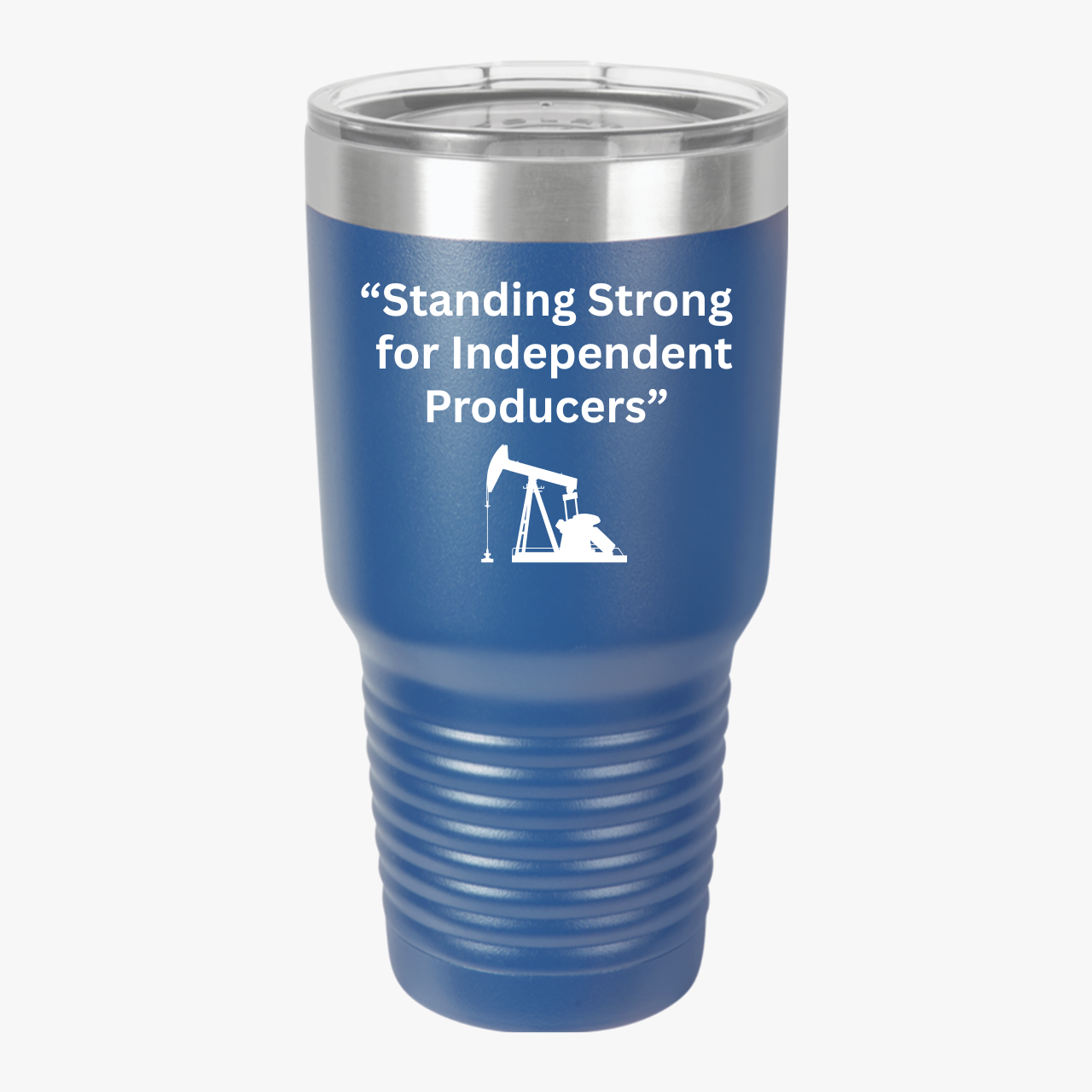 OEPA Insulated Tumbler, 30oz - "Standing Strong for Independent Producers", Travel Mug, Coffee Cup, Gift for [...OEPA product thumbnail image OEPA Insulated Tumbler, 30oz - "Standing Strong for Independent Producers", Travel Mug, Coffee Cup, Gift for [...OEPA product thumbnail image
