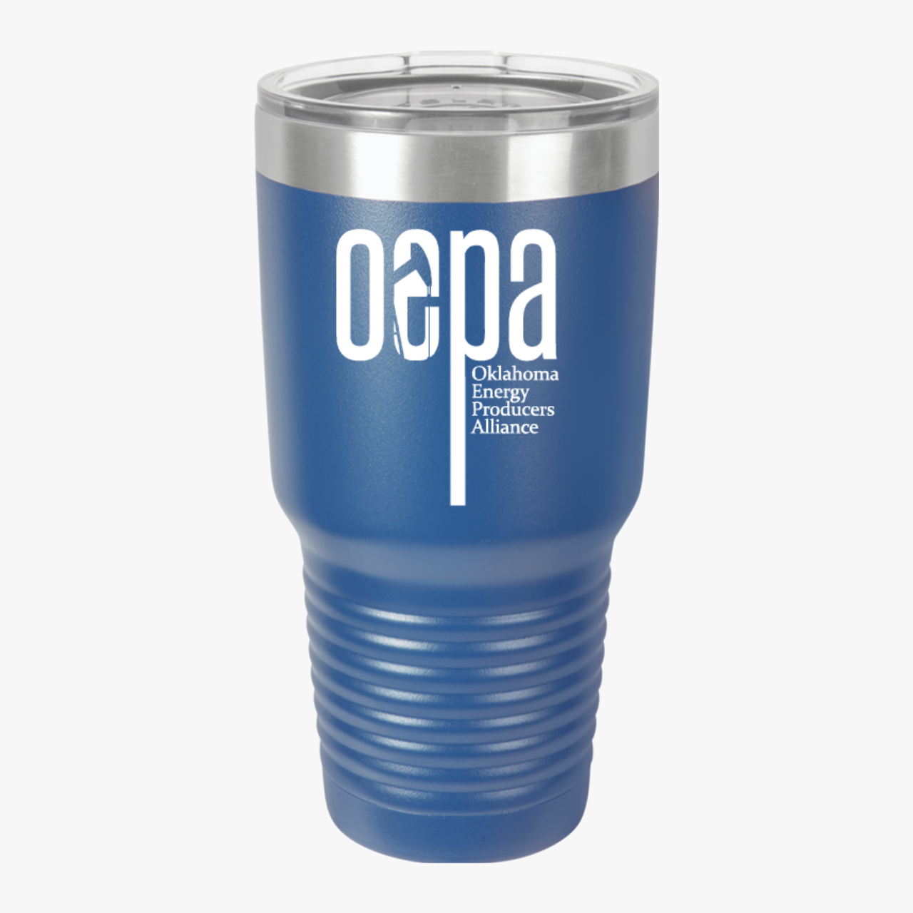 OEPA Insulated Tumbler, 30oz - "Standing Strong for Independent Producers", Travel Mug, Coffee Cup, Gift for [...OEPA product thumbnail image