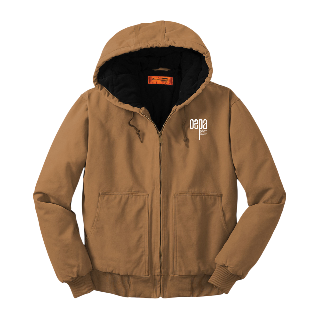 OEPA Men's Hooded Work Jacket, Durable Outerwear, Perfect for Work &amp; Outdoor product thumbnail image