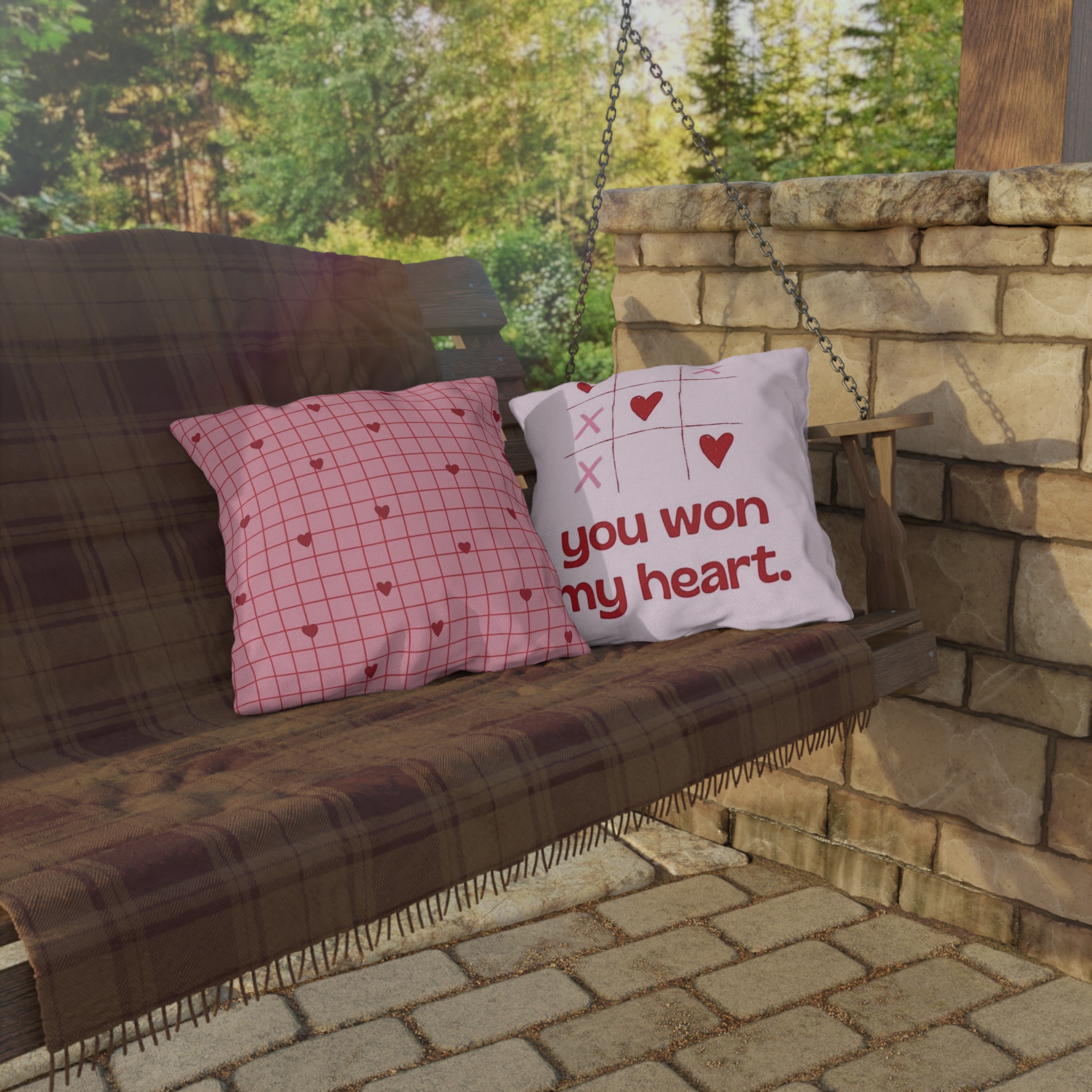 Personalized Cozy Pillows, Outdoor Decorative Pillow, Garden, Spring, Summer, BBQ, Porch Decor, Indoor Cushions, Cozy Vibes, Custom Square Pillows product thumbnail image Personalized Cozy Pillows, Outdoor Decorative Pillow, Garden, Spring, Summer, BBQ, Porch Decor, Indoor Cushions, Cozy Vibes, Custom Square Pillows product thumbnail image