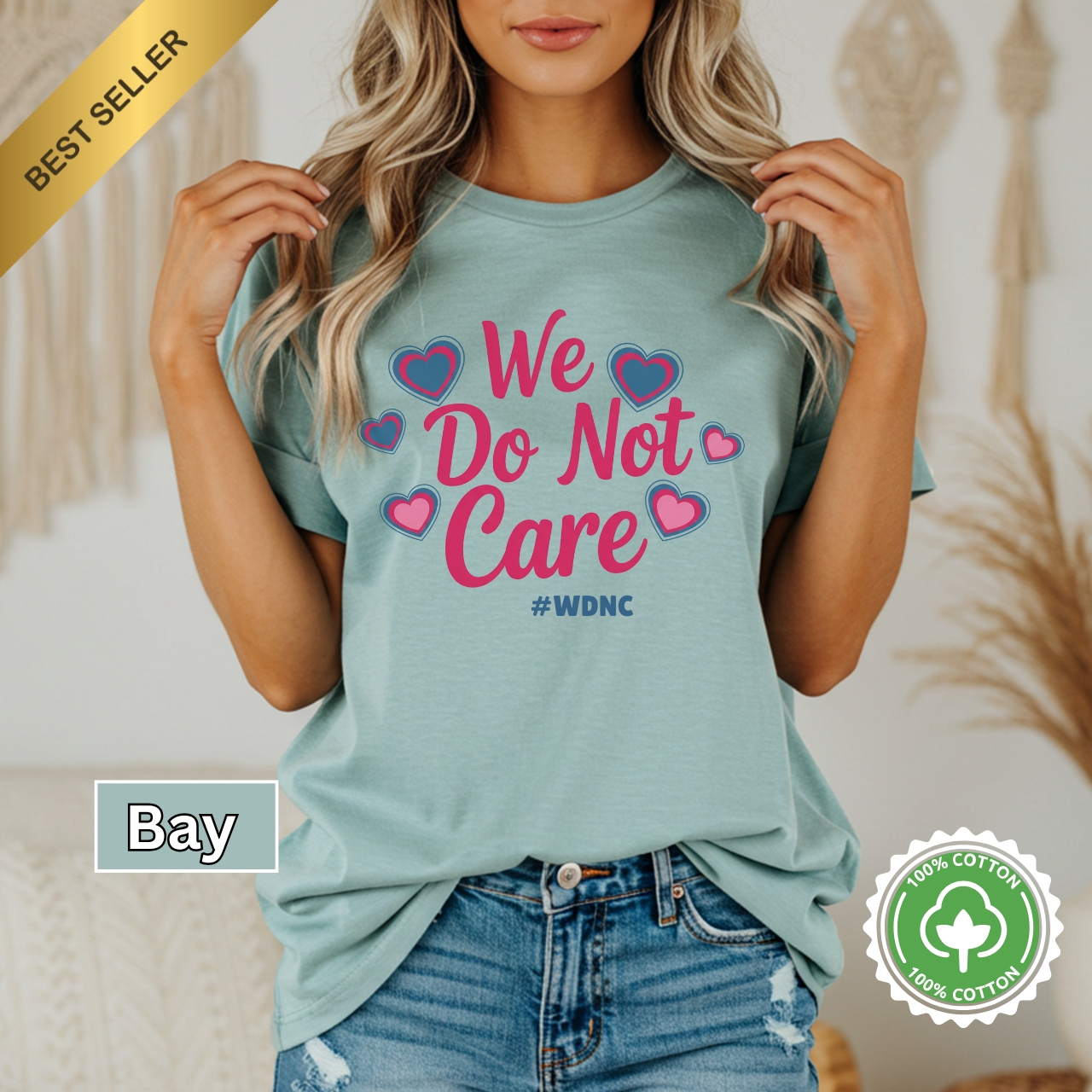 Casual Statement T-Shirt - WDNC Fun Shirt for Friends - Humor Tees product thumbnail image