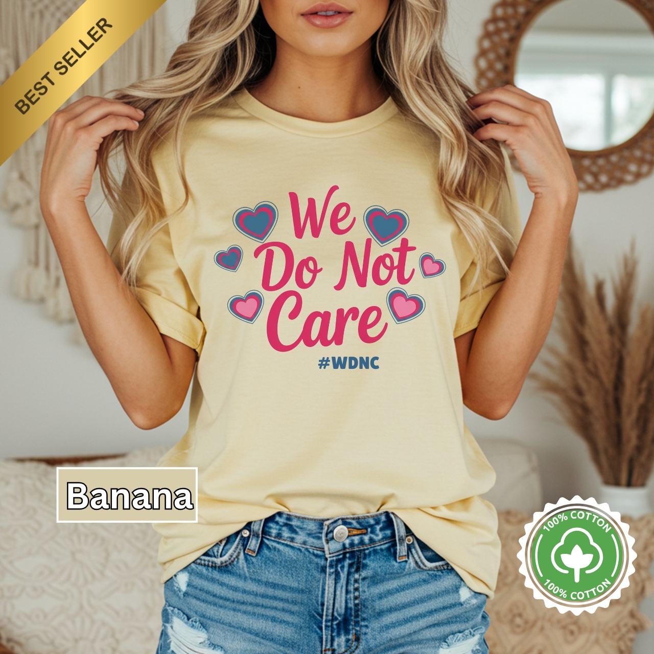 Casual Statement T-Shirt - WDNC Fun Shirt for Friends - Humor Tees product thumbnail image