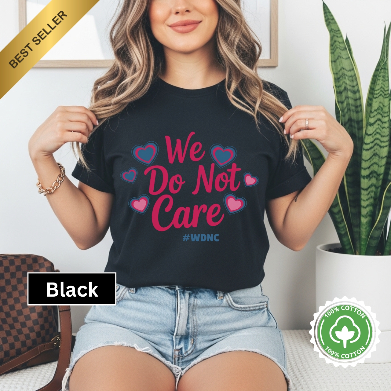 Casual Statement T-Shirt - WDNC Fun Shirt for Friends - Humor Tees product thumbnail image