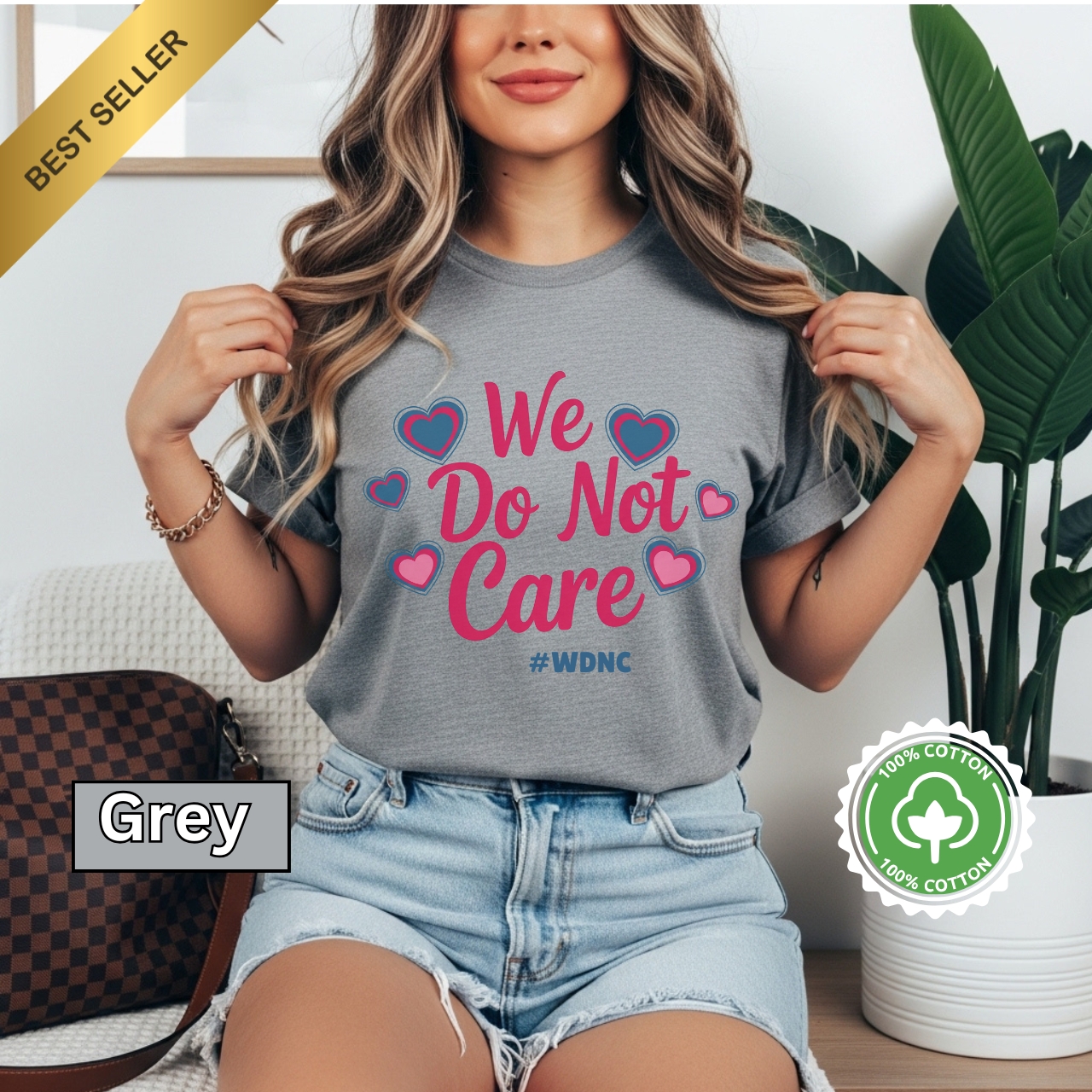 Casual Statement T-Shirt - WDNC Fun Shirt for Friends - Humor Tees product thumbnail image