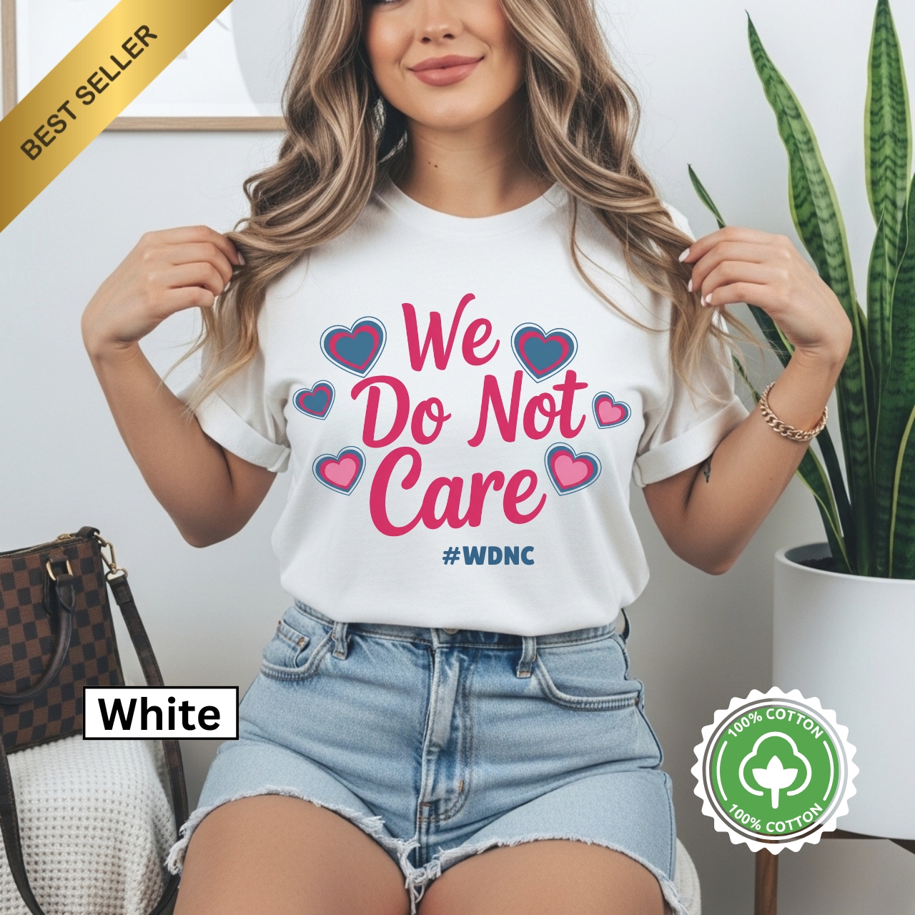 Casual Statement T-Shirt - WDNC Fun Shirt for Friends - Humor Tees