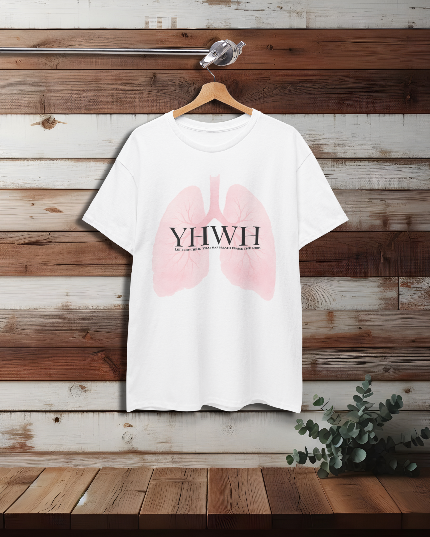 Breathe in Praise Christian Softstyle T-Shirt, Pink Lungs Design with YHWH & Psalm 150:6 Scripture Inspiration – Inspirational Faith Shirt for Women & Men, Worship Tee, Spiritual Gift product thumbnail image Breathe in Praise Christian Softstyle T-Shirt, Pink Lungs Design with YHWH & Psalm 150:6 Scripture Inspiration – Inspirational Faith Shirt for Women & Men, Worship Tee, Spiritual Gift product thumbnail image