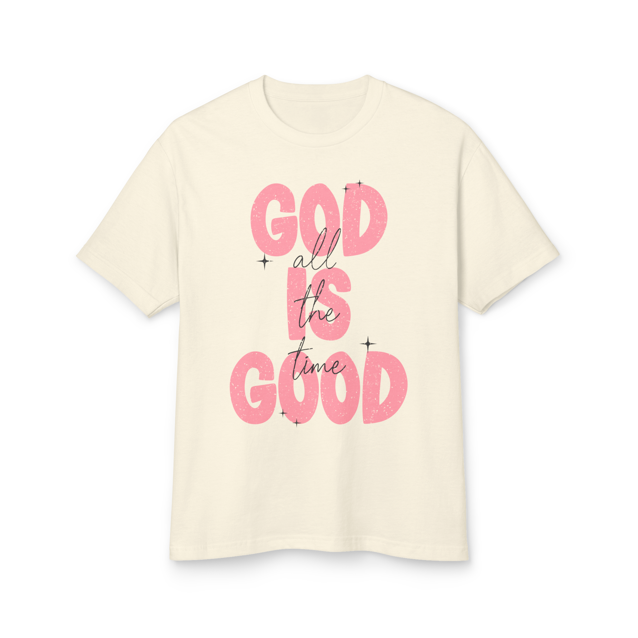 God Is Good- Unisex Garment-Dyed Heavyweight Cotton Tee product thumbnail image God Is Good- Unisex Garment-Dyed Heavyweight Cotton Tee product thumbnail image