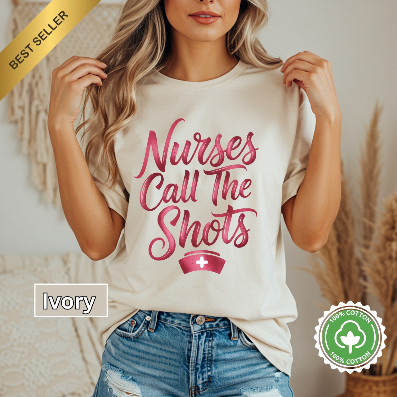 Nurse Appreciation T-Shirt, Perfect Gift for Healthcare Workers, Funny Nurse Shirt, Medical Humor Tee, Matching Scrubs Shirt, [...] product thumbnail image