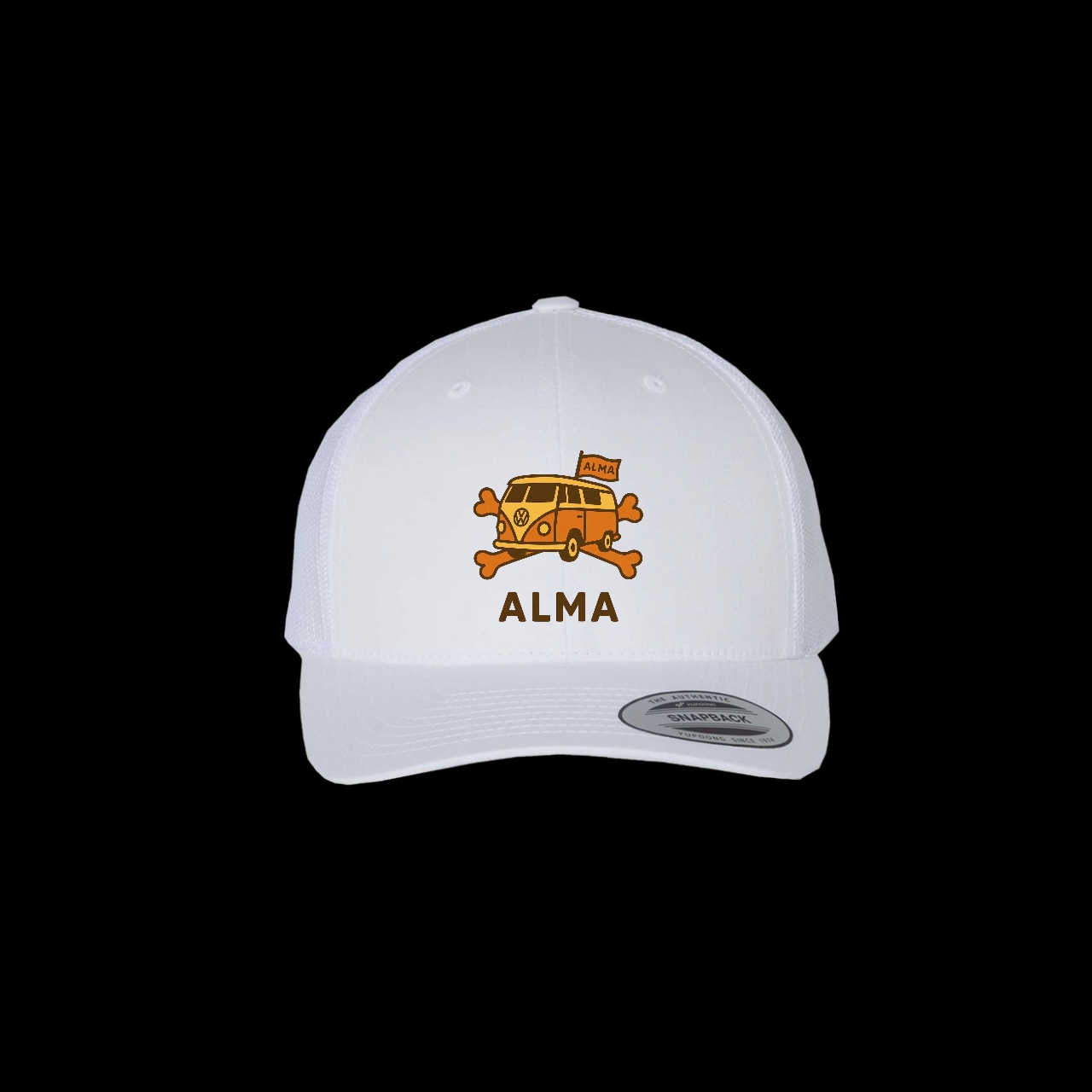ALMA-Vans Pirate Vibe Trucker Hat product thumbnail image