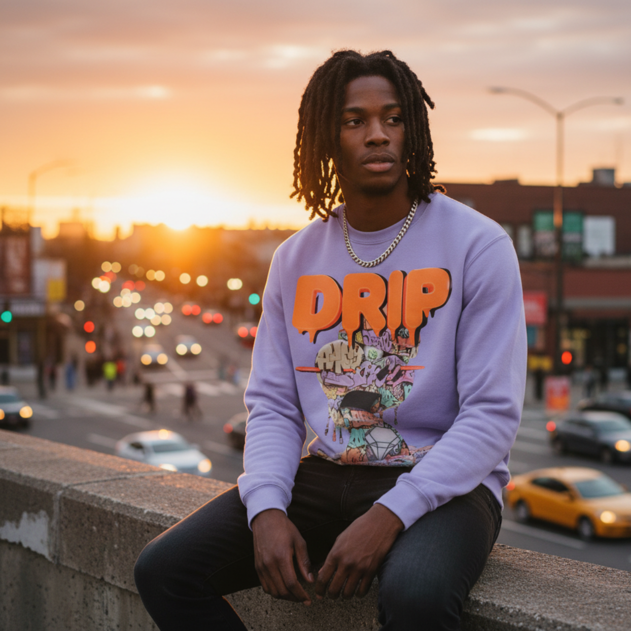 GRAFFITI HOG DRIP FUTURE F@TBOI CLOTHING DESIGN - Drip Graphic Unisex Sweatshirt, Urban Streetwear, Casual Oversized Fashion, Gift for Teens, Cozy Fall Layering product thumbnail image GRAFFITI HOG DRIP FUTURE F@TBOI CLOTHING DESIGN - Drip Graphic Unisex Sweatshirt, Urban Streetwear, Casual Oversized Fashion, Gift for Teens, Cozy Fall Layering product thumbnail image
