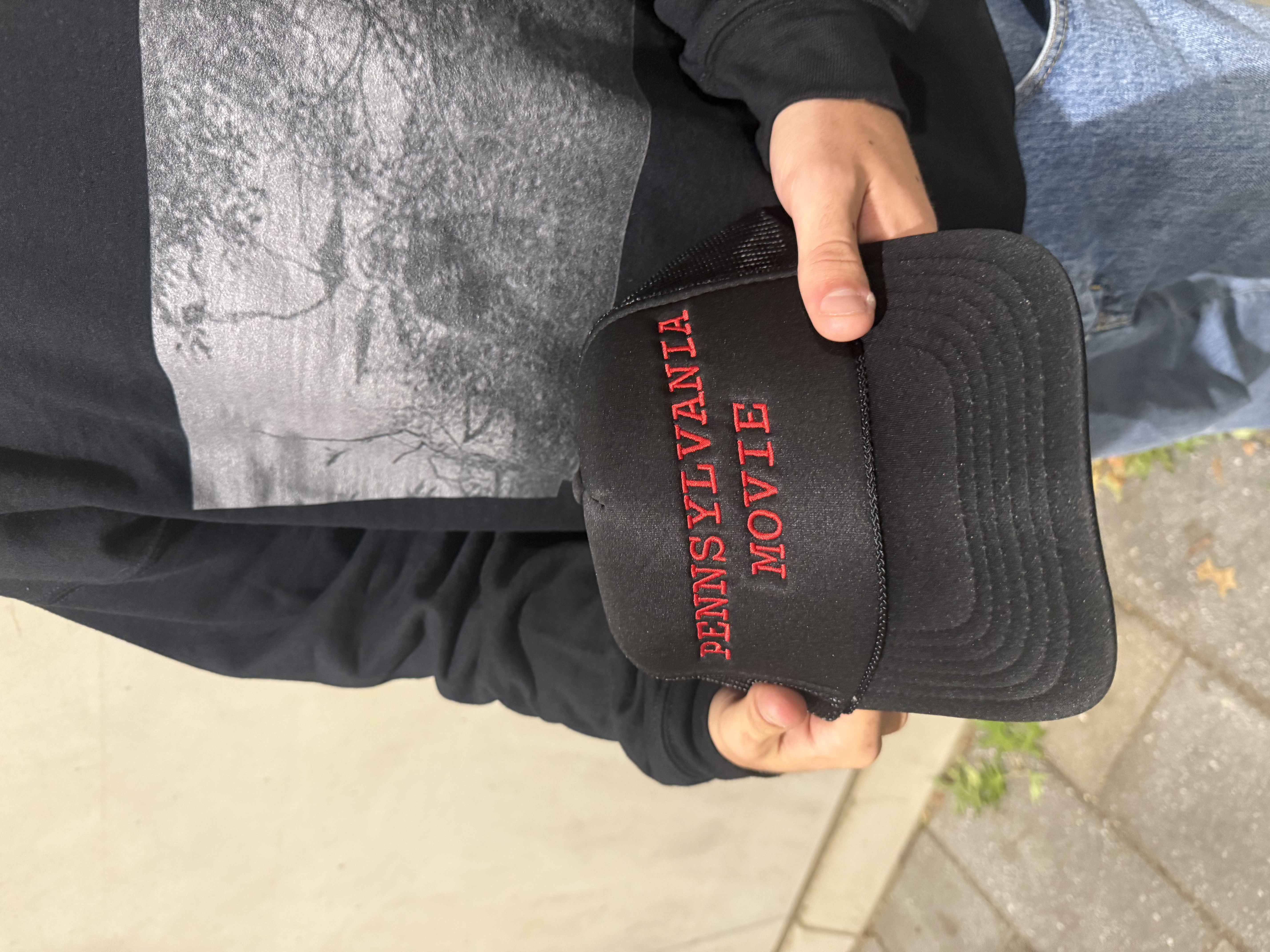 Pennsylvania Movie Foam Trucker Hat (Embroidery) product thumbnail image Pennsylvania Movie Foam Trucker Hat (Embroidery) product thumbnail image