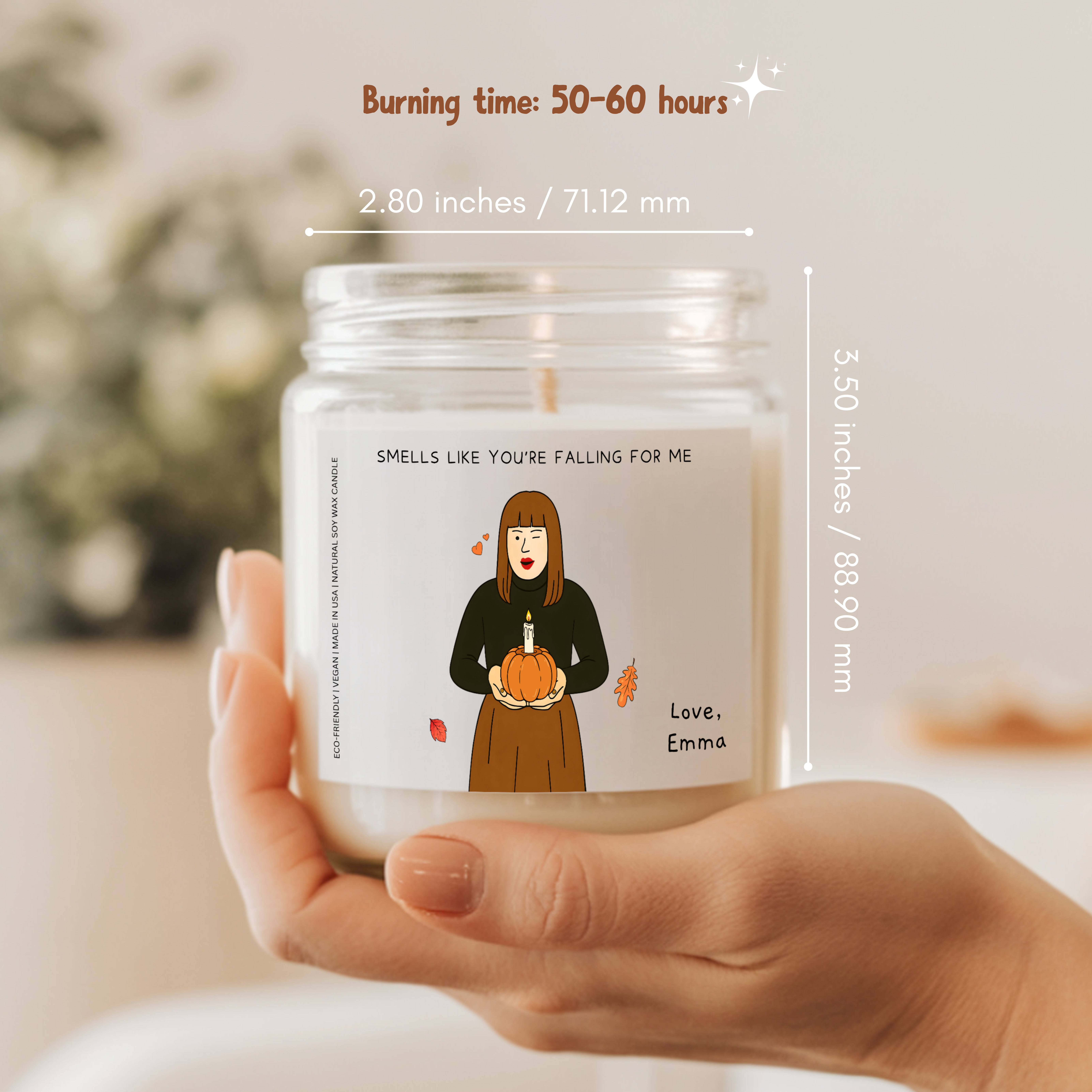 Funny Fall Candle, Smells Like You’re Falling for Me, Sister Hong Candle, Personalized Autumn Gift for Him, Viral Meme Candle, Custom Fall Candle, Cute Autumn Gift, Viral TikTok Candle, Gift for Her product thumbnail image Funny Fall Candle, Smells Like You’re Falling for Me, Sister Hong Candle, Personalized Autumn Gift for Him, Viral Meme Candle, Custom Fall Candle, Cute Autumn Gift, Viral TikTok Candle, Gift for Her product thumbnail image