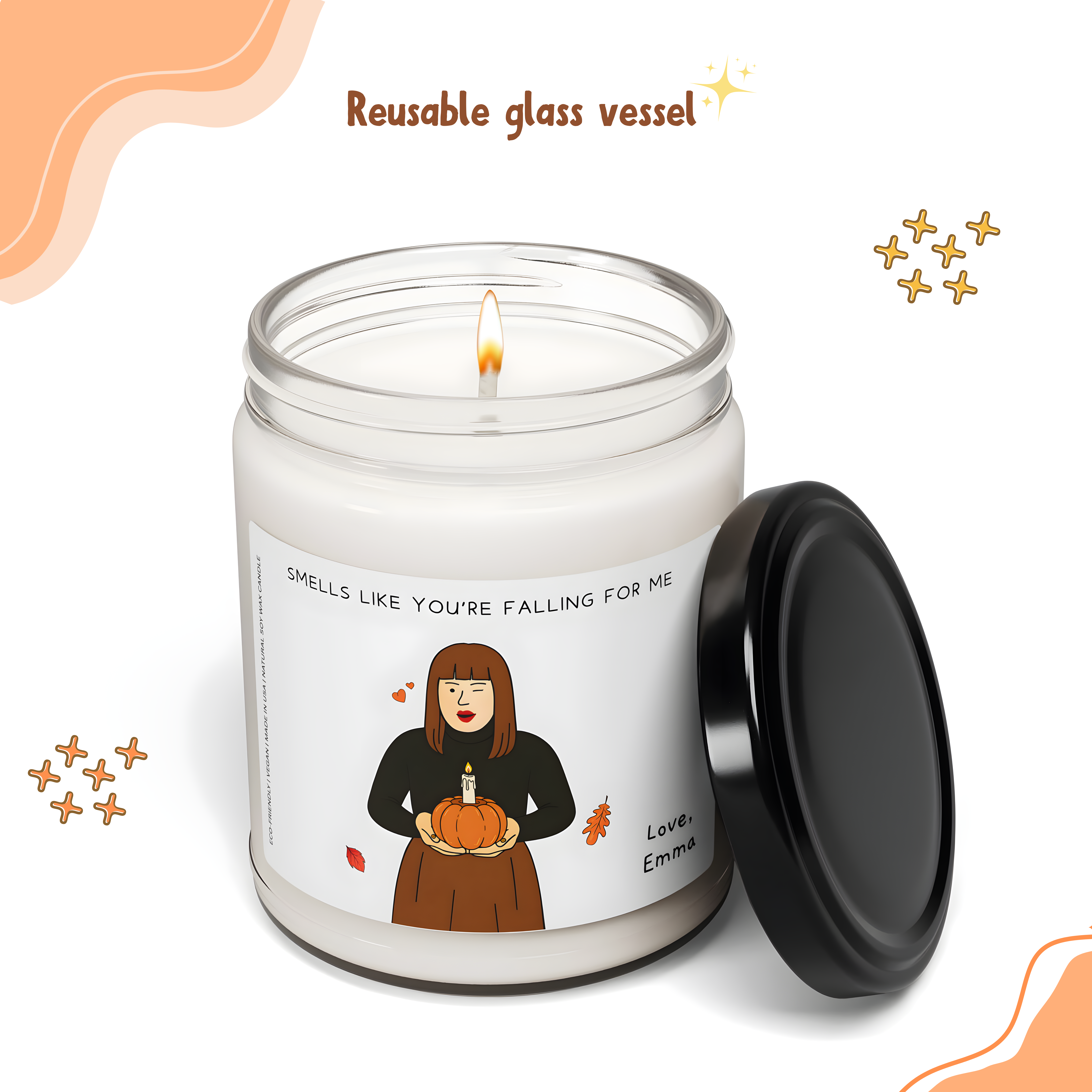 Funny Fall Candle, Smells Like You’re Falling for Me, Sister Hong Candle, Personalized Autumn Gift for Him, Viral Meme Candle, Custom Fall Candle, Cute Autumn Gift, Viral TikTok Candle, Gift for Her product thumbnail image Funny Fall Candle, Smells Like You’re Falling for Me, Sister Hong Candle, Personalized Autumn Gift for Him, Viral Meme Candle, Custom Fall Candle, Cute Autumn Gift, Viral TikTok Candle, Gift for Her product thumbnail image
