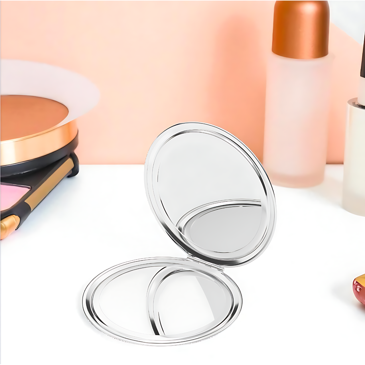 P&amp;C Logo Compact Travel Mirror product thumbnail image
