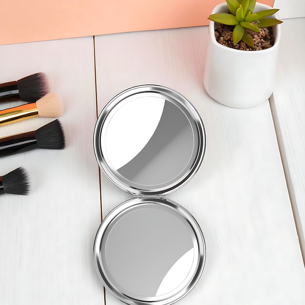 P&amp;C Logo Compact Travel Mirror product thumbnail image