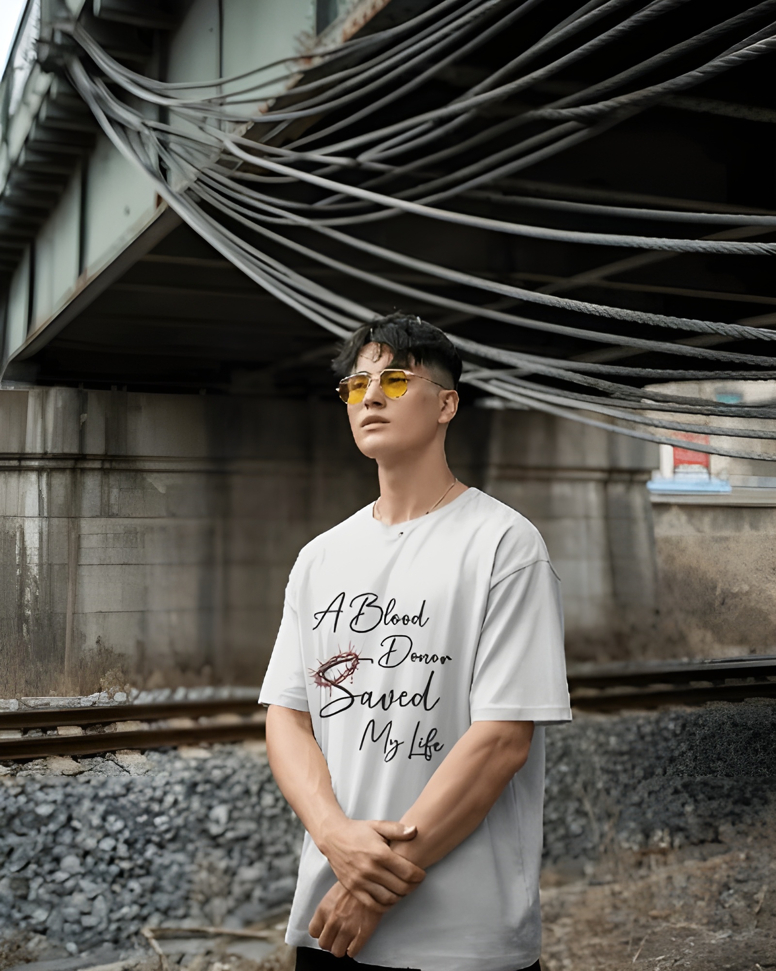 A Blood Donor Saved My Life Christian Softstyle T-Shirt | Faith-Based Jesus Tee | Gospel Witness Shirt | Religious Apparel for Men & Women product thumbnail image A Blood Donor Saved My Life Christian Softstyle T-Shirt | Faith-Based Jesus Tee | Gospel Witness Shirt | Religious Apparel for Men & Women product thumbnail image