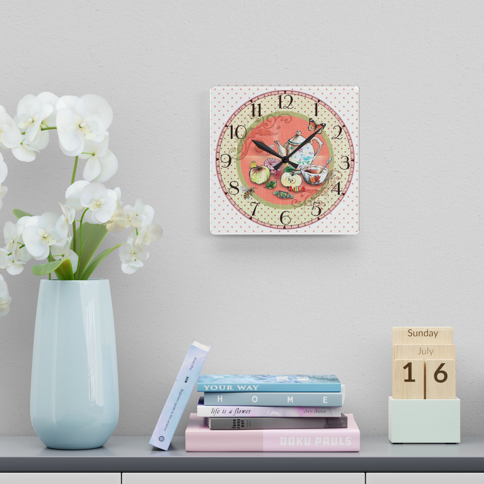 Personalized Acrylic Wall Clock (Round & Square), Trendy Home Decor, Minimalist, Timepiece, Wall Decoration, Office, Kitchen, Aesthetic Room, Custom Clock Designs product thumbnail image Personalized Acrylic Wall Clock (Round & Square), Trendy Home Decor, Minimalist, Timepiece, Wall Decoration, Office, Kitchen, Aesthetic Room, Custom Clock Designs product thumbnail image