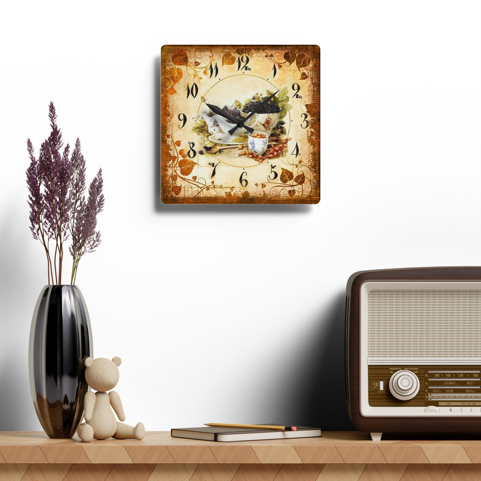 Personalized Acrylic Wall Clock (Round & Square), Trendy Home Decor, Minimalist, Timepiece, Wall Decoration, Office, Kitchen, Aesthetic Room, Custom Clock Designs product thumbnail image Personalized Acrylic Wall Clock (Round & Square), Trendy Home Decor, Minimalist, Timepiece, Wall Decoration, Office, Kitchen, Aesthetic Room, Custom Clock Designs product thumbnail image