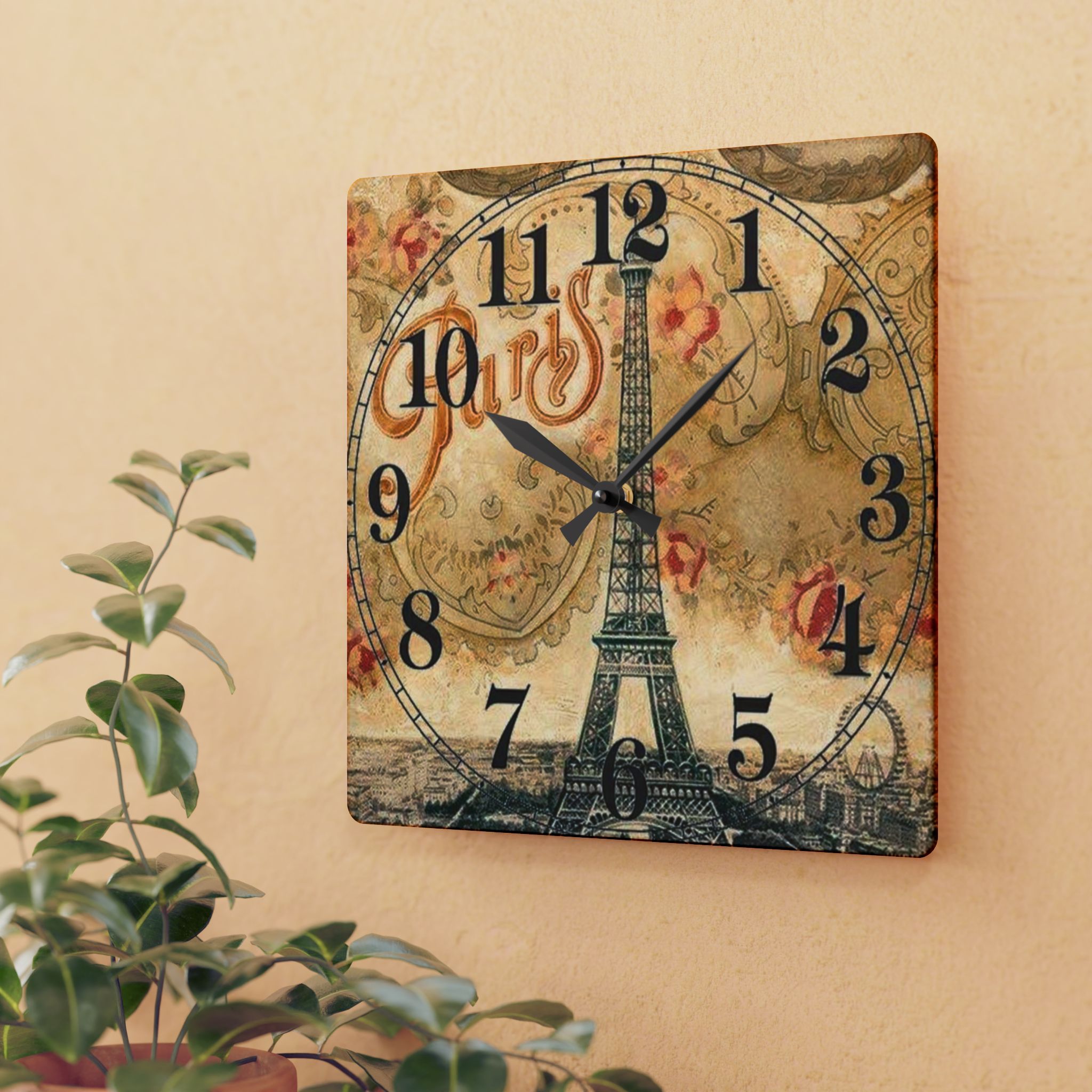 Personalized Acrylic Wall Clock (Round & Square), Trendy Home Decor, Minimalist, Timepiece, Wall Decoration, Office, Kitchen, Aesthetic Room, Custom Clock Designs product thumbnail image Personalized Acrylic Wall Clock (Round & Square), Trendy Home Decor, Minimalist, Timepiece, Wall Decoration, Office, Kitchen, Aesthetic Room, Custom Clock Designs product thumbnail image