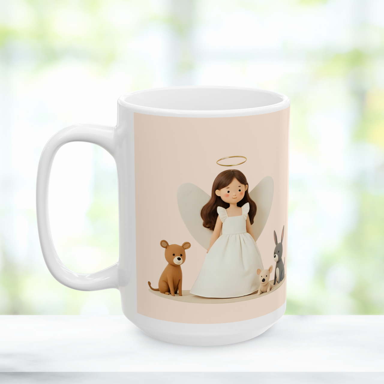 Kids Christian Mug – “I Am God’s Little Angel” Ceramic Cup, Faith Gift for Children, Cute Angel Girl Design product thumbnail image Kids Christian Mug – “I Am God’s Little Angel” Ceramic Cup, Faith Gift for Children, Cute Angel Girl Design product thumbnail image