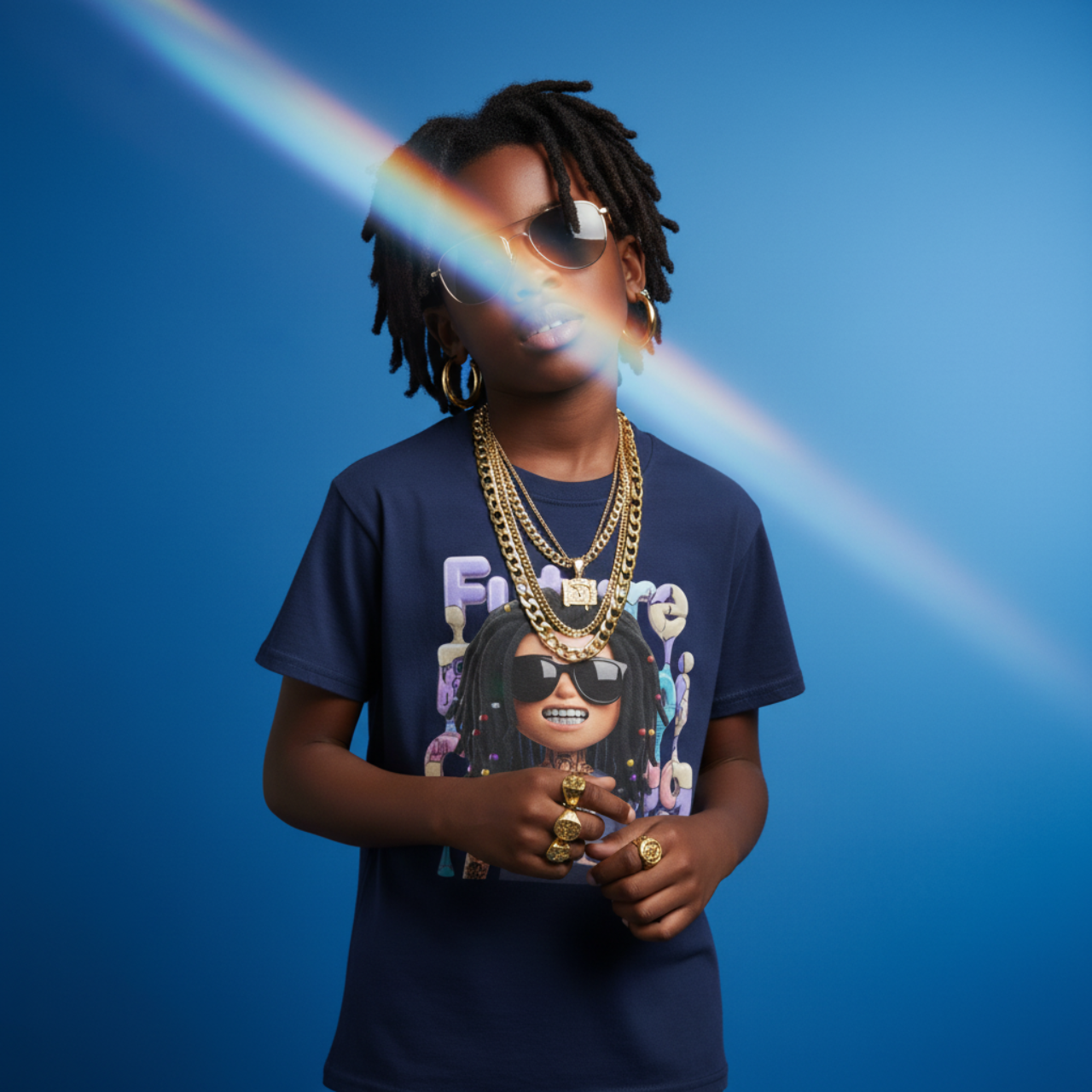 Kids Tee - FUTURE F@TBOI LOGO DRIP Design, Streetwear, Cool Kids Clothing product thumbnail image Kids Tee - FUTURE F@TBOI LOGO DRIP Design, Streetwear, Cool Kids Clothing product thumbnail image