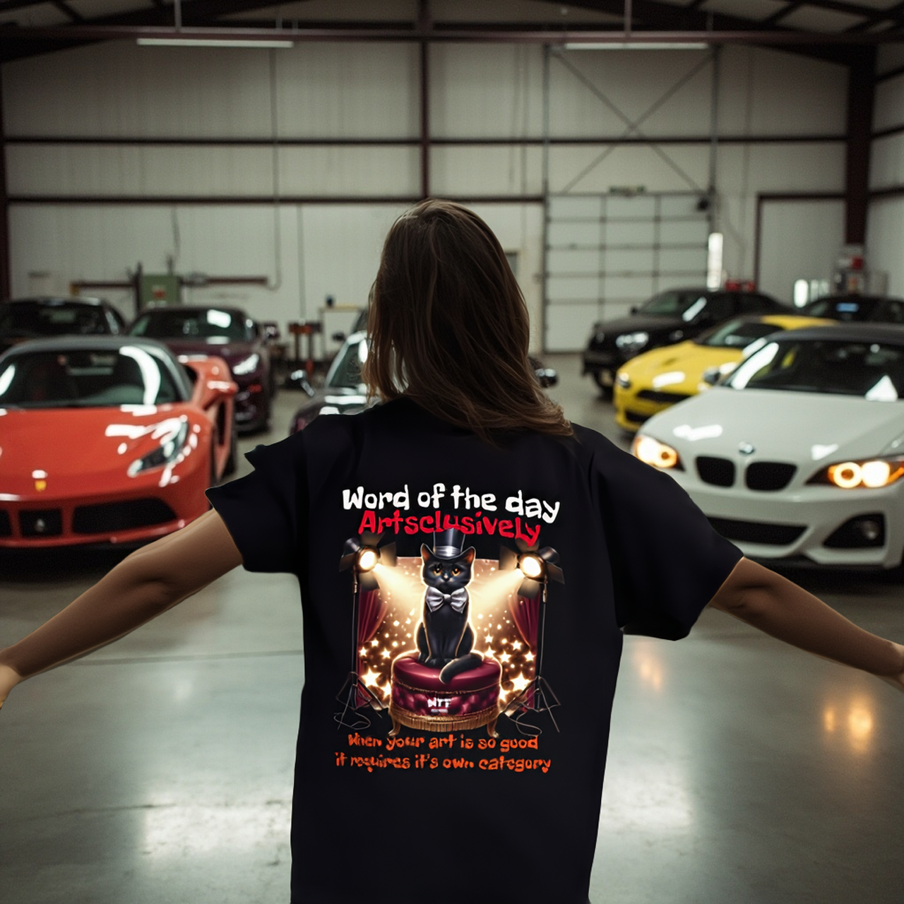 Artsclusively Customizable Tee product thumbnail image