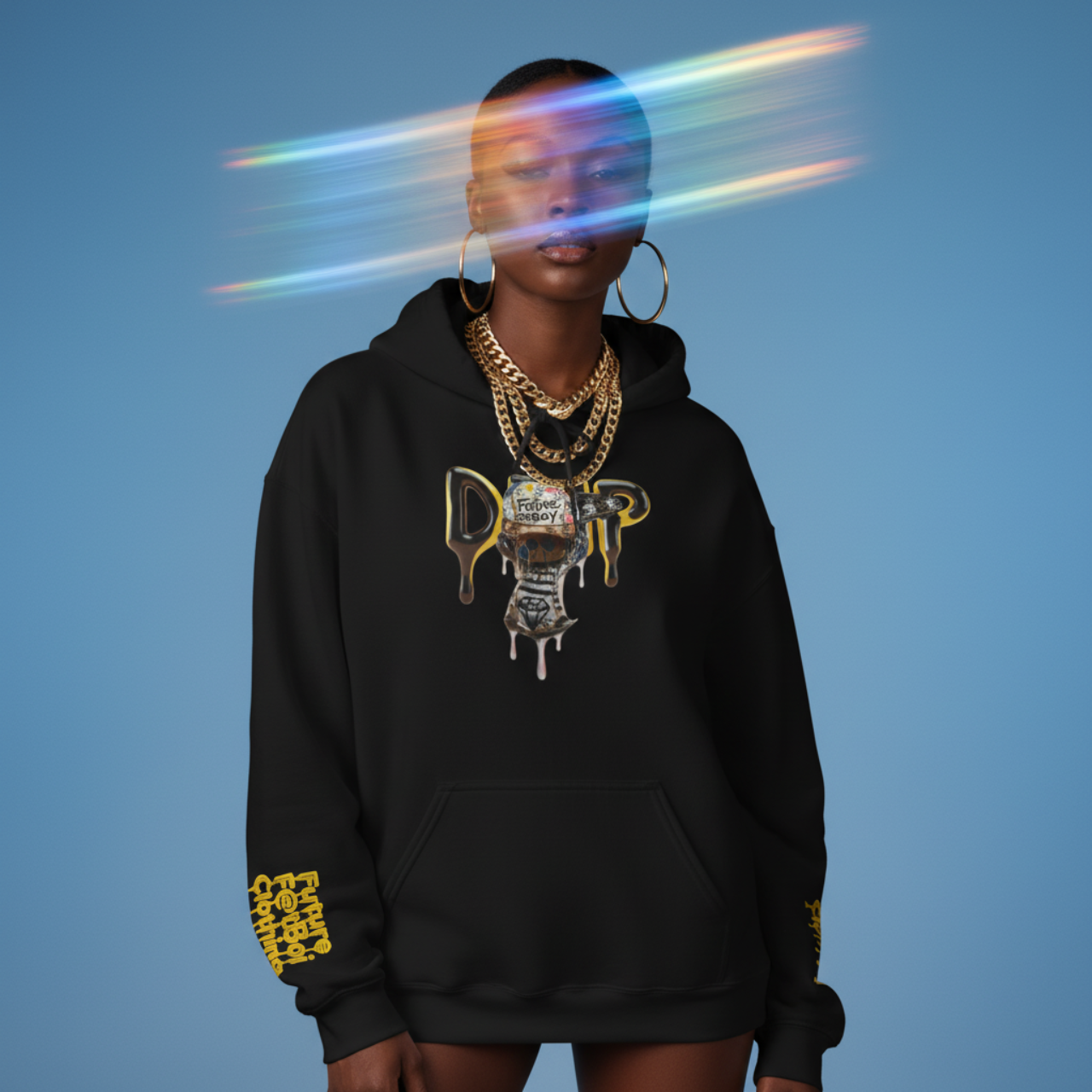Hooded Sweatshirt - Future Fatboi Clothing Fitted Drip product thumbnail image Hooded Sweatshirt - Future Fatboi Clothing Fitted Drip product thumbnail image