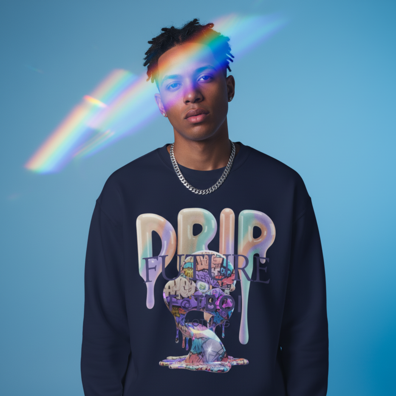 Graffiti Diamond Heavy Blend Crewneck Sweatshirt | Streetwear Fashion, Art Lover Gift, Trendy Casual Wear product thumbnail image Graffiti Diamond Heavy Blend Crewneck Sweatshirt | Streetwear Fashion, Art Lover Gift, Trendy Casual Wear product thumbnail image