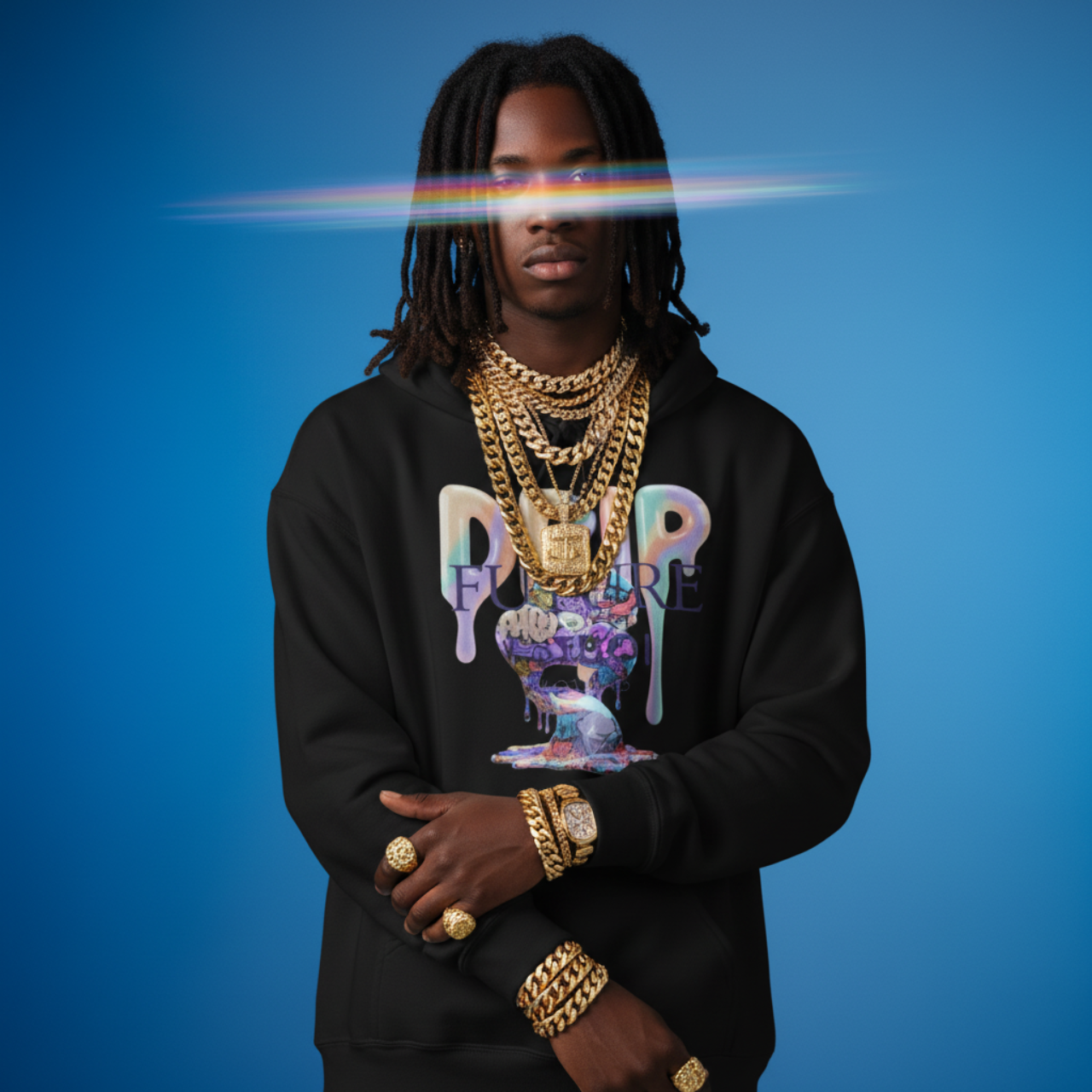 FUTURE F@TBOI GRAFFITI DIAMOND HOG DRIP - Trendy Drip Hoodie, Unisex Sweatshirt for Casual Wear, Streetwear Fashion, Gift for Friends, Cool Graphic Style product thumbnail image FUTURE F@TBOI GRAFFITI DIAMOND HOG DRIP - Trendy Drip Hoodie, Unisex Sweatshirt for Casual Wear, Streetwear Fashion, Gift for Friends, Cool Graphic Style product thumbnail image