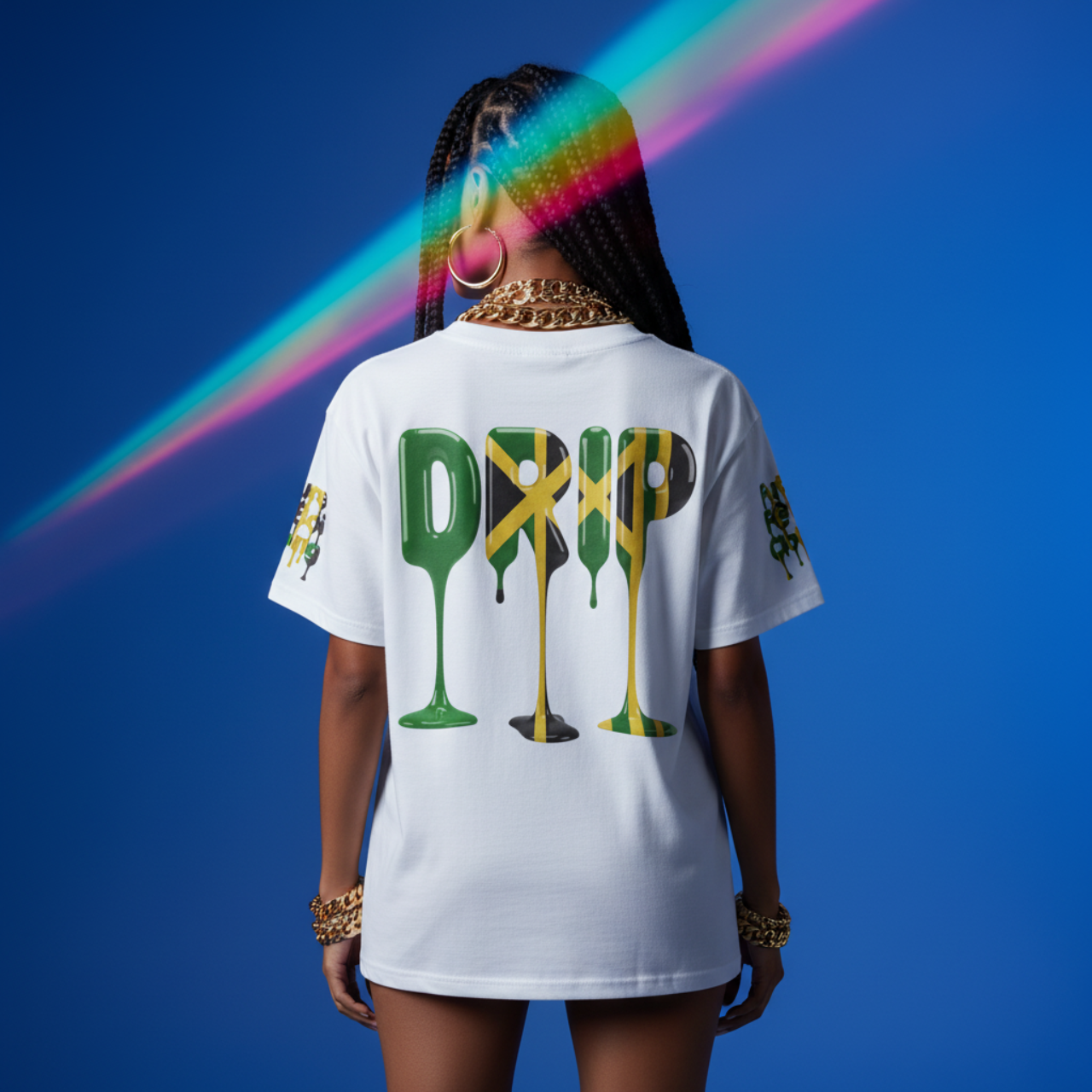 Future F@tboi Yardie Drip Unisex Tee - Stylish Streetwear Gift for Festivals and Jamaica Lovers product thumbnail image Future F@tboi Yardie Drip Unisex Tee - Stylish Streetwear Gift for Festivals and Jamaica Lovers product thumbnail image