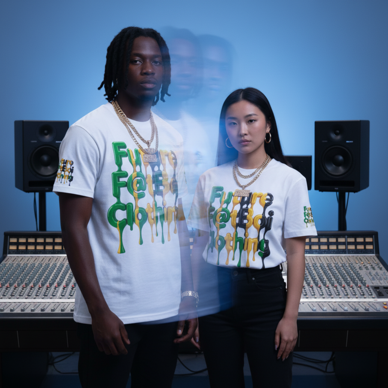 Future F@tboi Yardie Drip Unisex Tee - Stylish Streetwear Gift for Festivals and Jamaica Lovers product thumbnail image Future F@tboi Yardie Drip Unisex Tee - Stylish Streetwear Gift for Festivals and Jamaica Lovers product thumbnail image